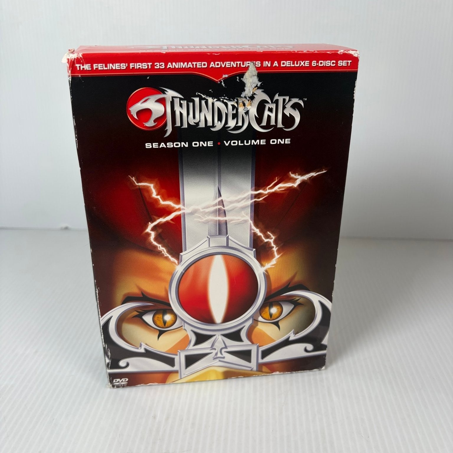 Thundercats Season One Volume One DVD 2005 Deluxe 6-Disc Set Animated