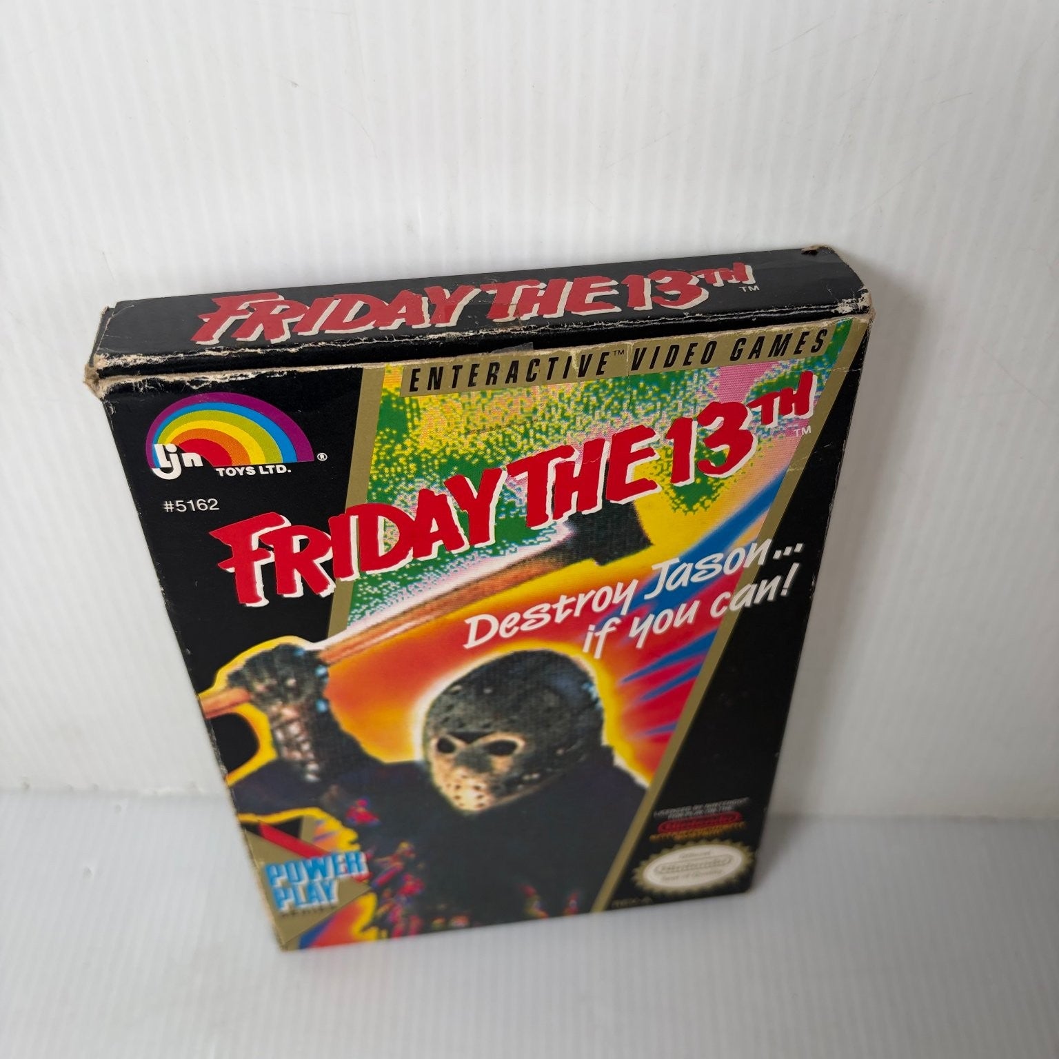 Friday the 13th NES Nintendo Entertainment System Video Game Horror Complete CIB