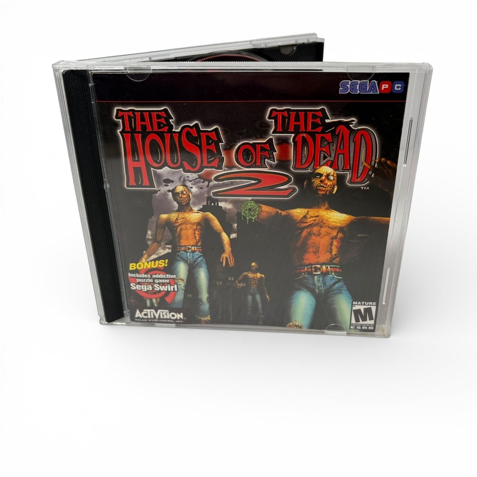 House of the Dead 2 Sega PC Video Game Light Gun Shooter Horror