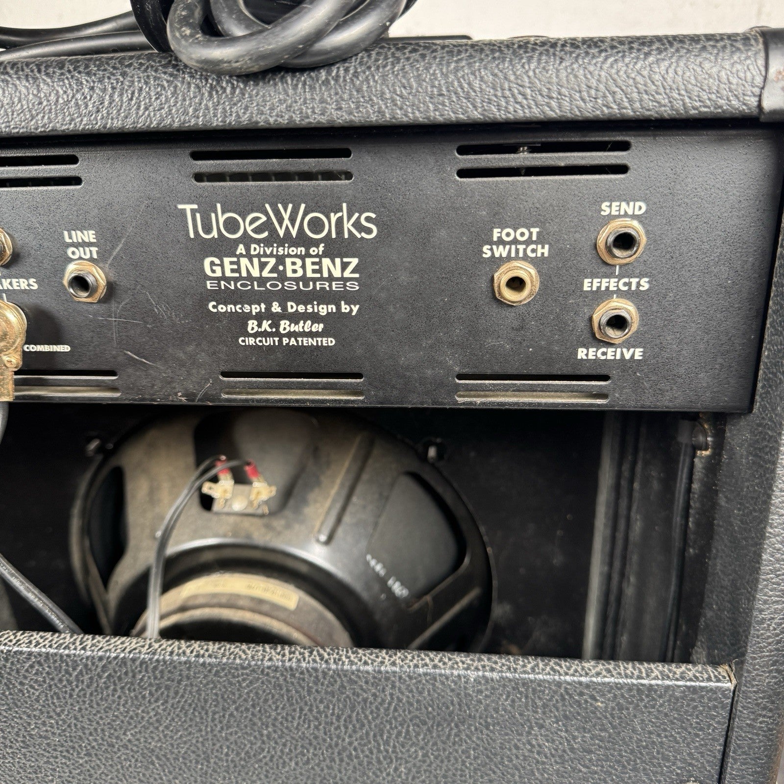 TubeWorks 7100 Mosvalve 75 Watt Combo Guitar Amplifier By Genz Benz