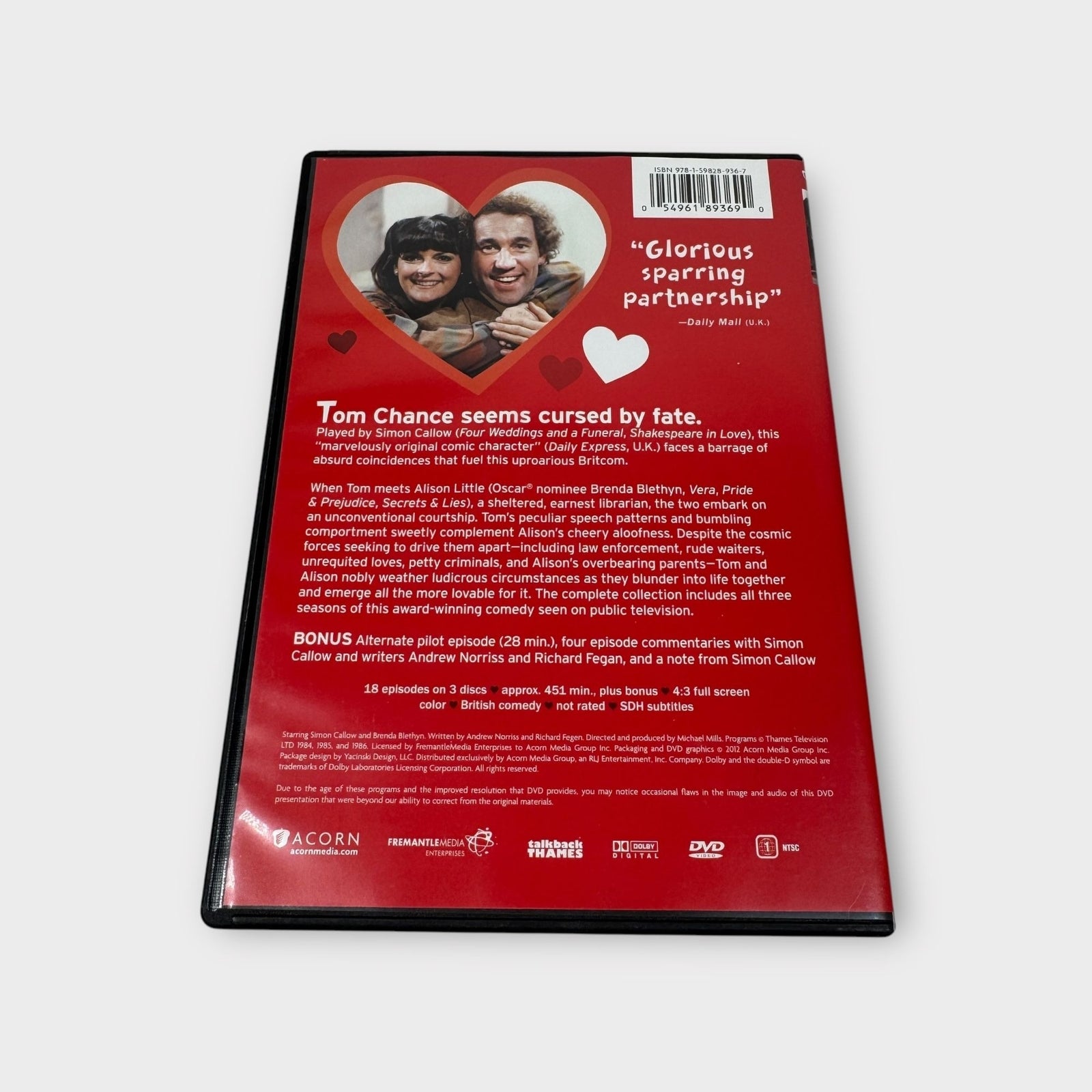 Chance In A Million Complete Collection DVD Simon Callow Comedy Acorn Media