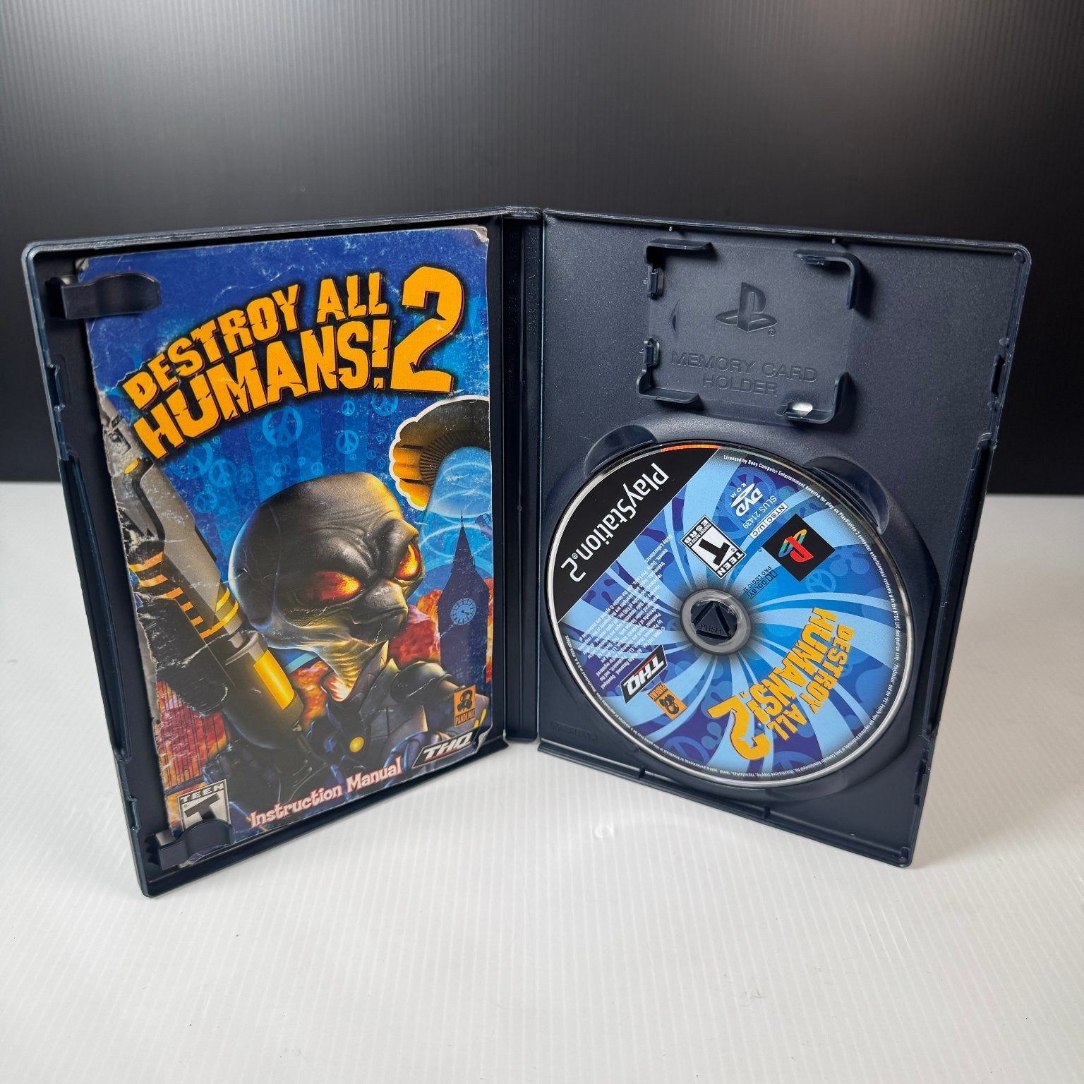 Destroy All Humans! 2 PlayStation 2 Video Game Multiplayer