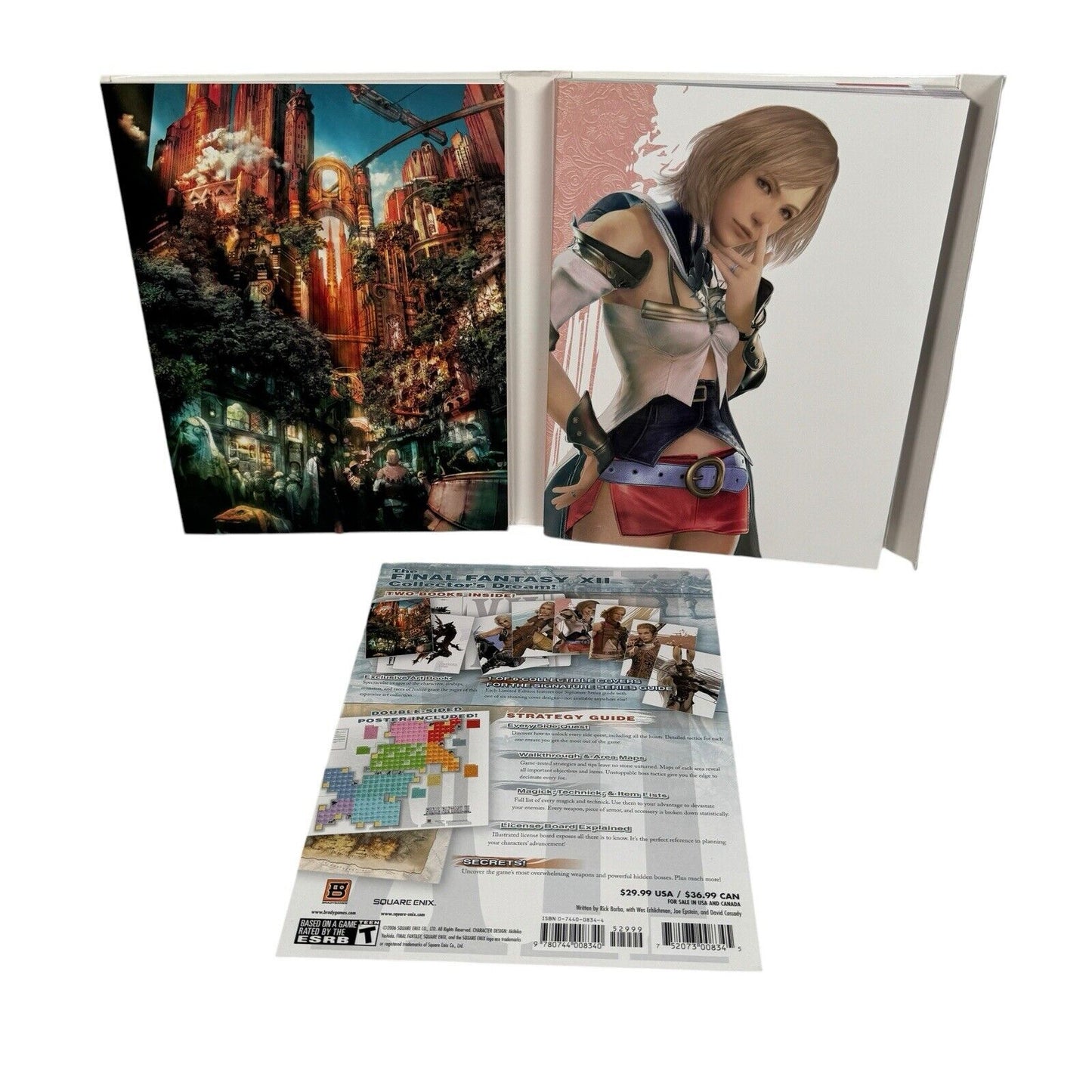 Final Fantasy XII Collector Edition and Limited Edition Guide/Art Book w/ Poster