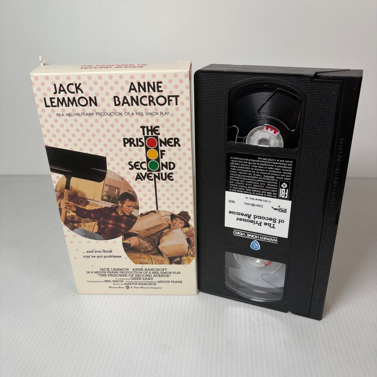 The Prisoner of Second Avenue VHS 1975 Comedy Warner Home Video