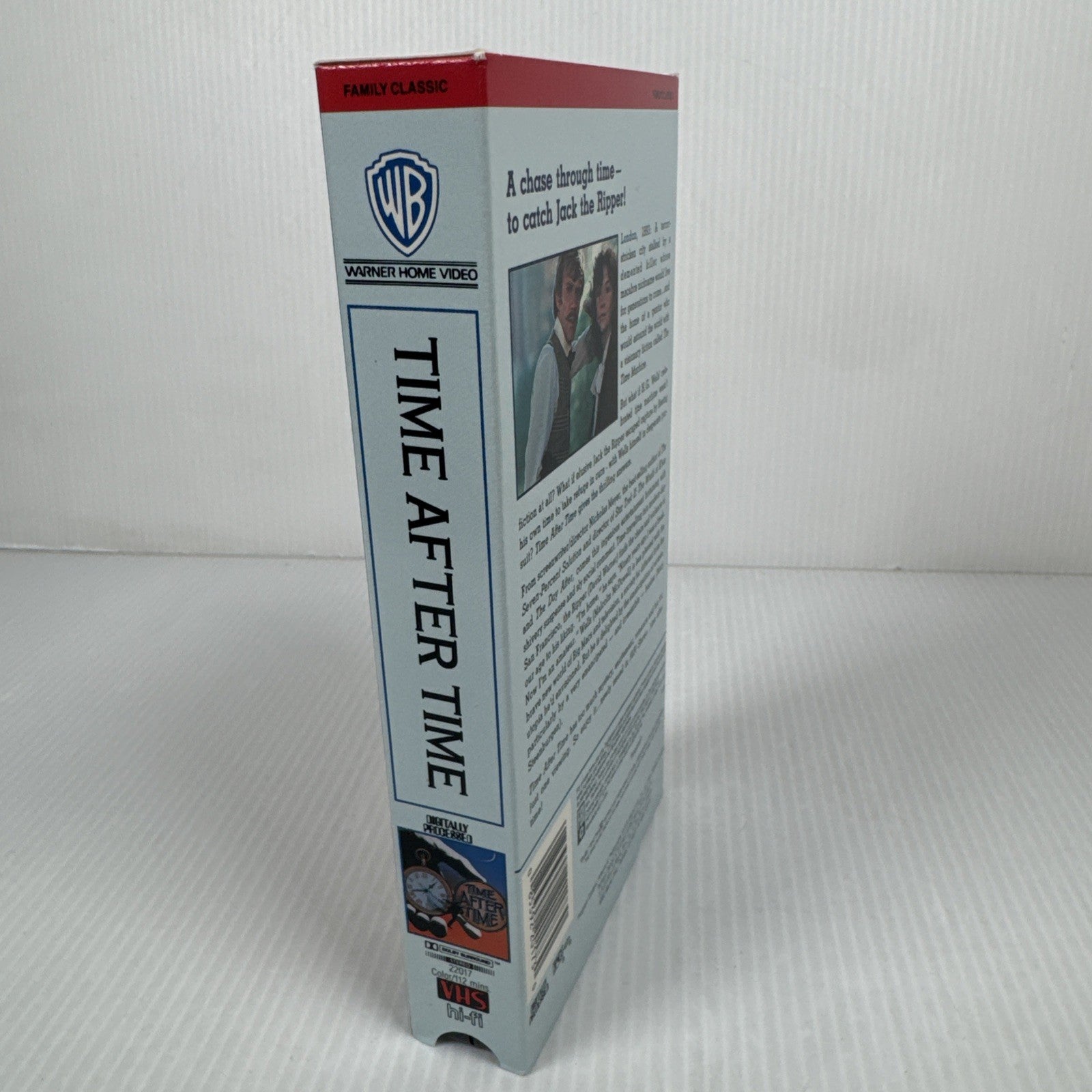 Time After Time (VHS, 1990) Malcolm McDowell, Mary Steenburgen G3