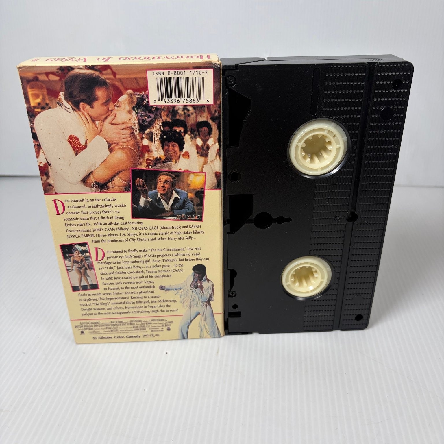 Honeymoon in Vegas VHS 1992 Romantic Comedy Nicolas Cage LIVE HOME VIDEO