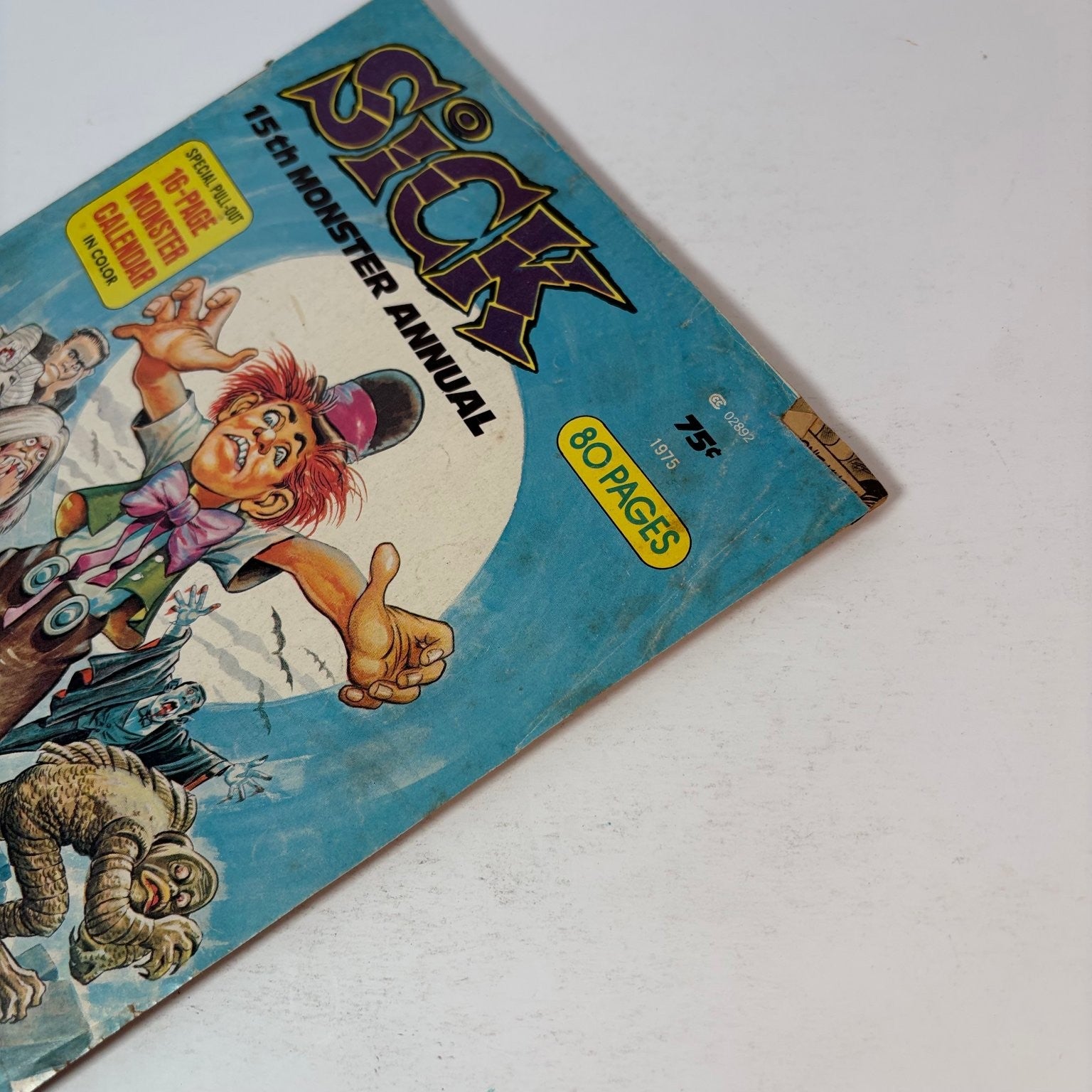 Sick Magazine 1975 15th Monster Annual Cartoon Humor Satire Calendar