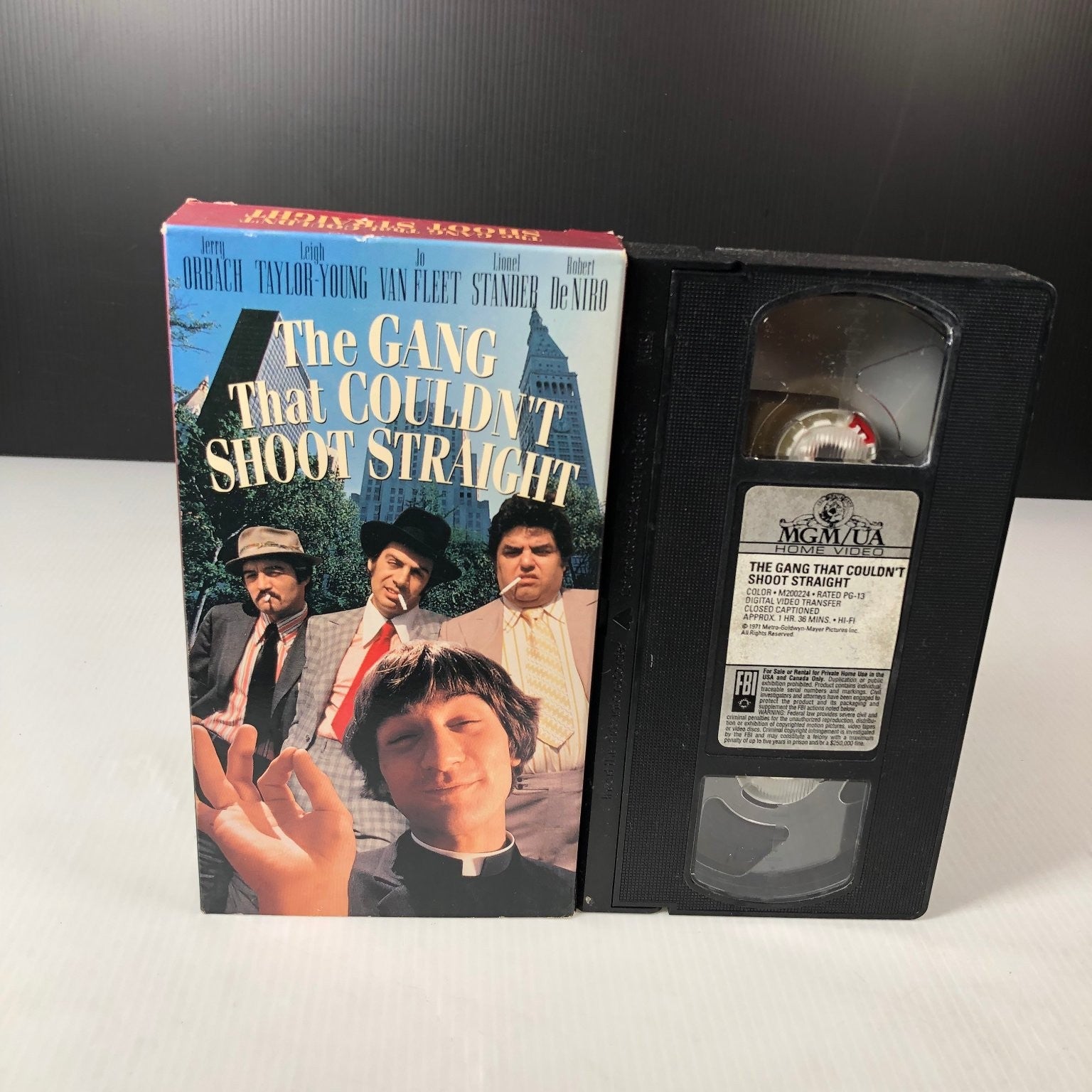 The Gang That Couldn't Shoot Straight VHS 1971 Comedy Rare Robert Deniro