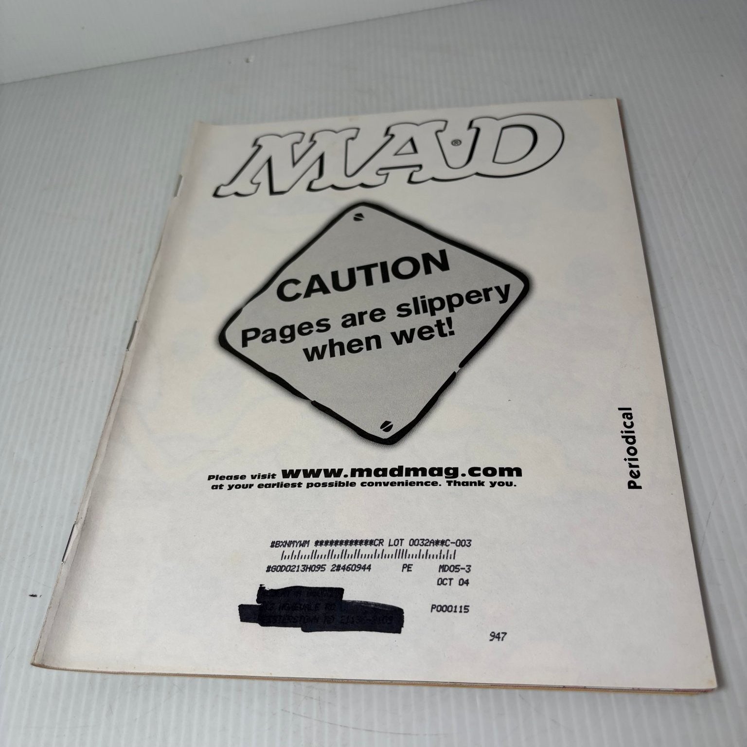 MAD Magazine May 2003 Spongebob Squarepants Humor Satire Cartoon