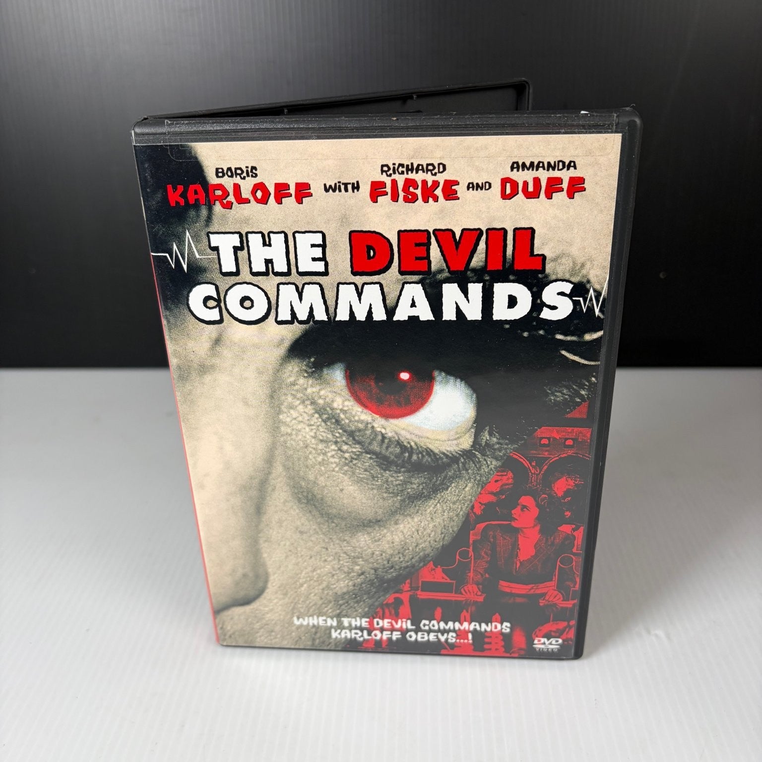The Devil Commands DVD 1941 Horror Boris Karloff Richard Fiske
