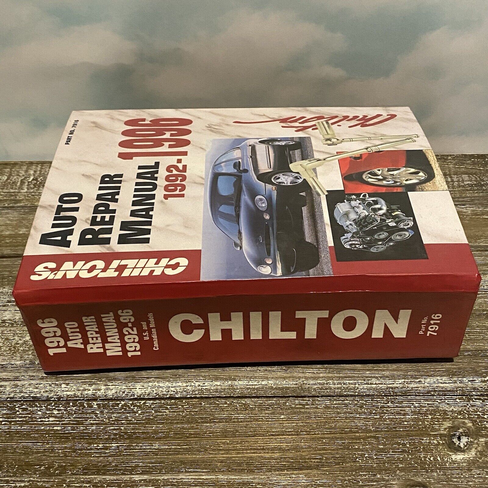 Chilton’s Auto Repair Service Manual Guide 1992 - 1996  American cars. No. 7916