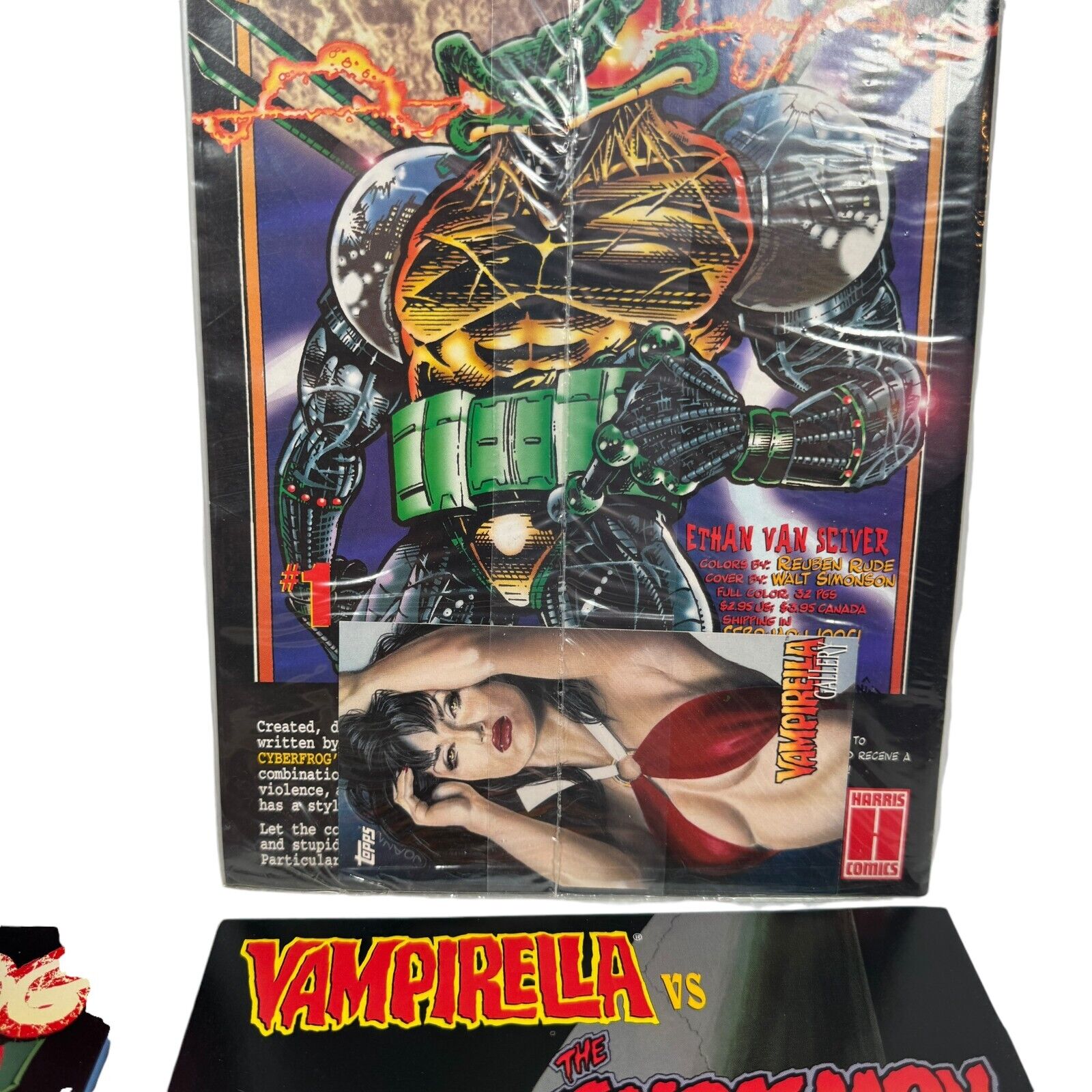 Lot of 9 Vampirella Comics Various Harris Series Strikes, Of Drakulon, Classic