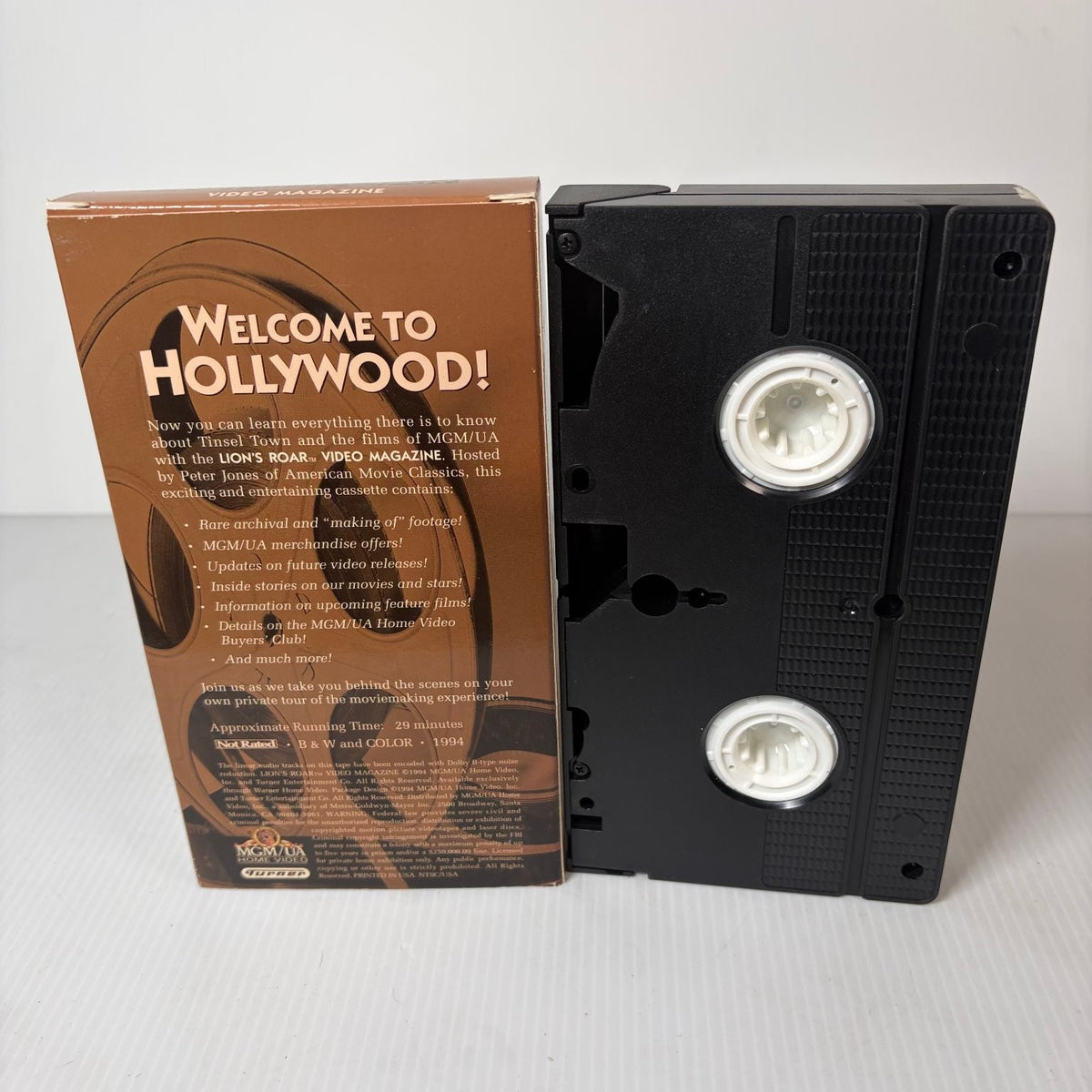 Lion's Roar Video Magazine VHS 1994 Documentary Premiere Issue MGM/UA