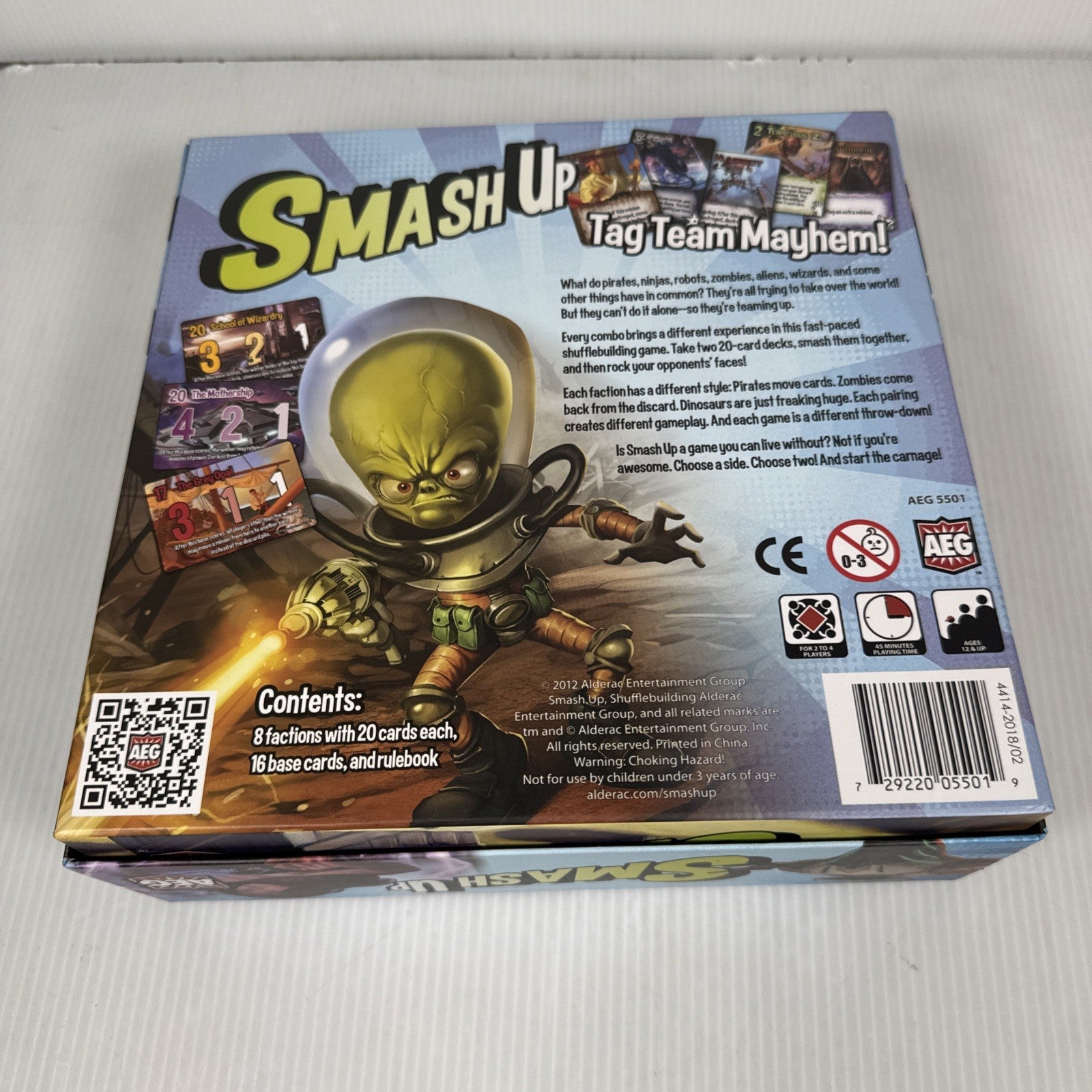 Smash Up Shufflebuilding Deck Building Card Game Alderac Entertainment Group