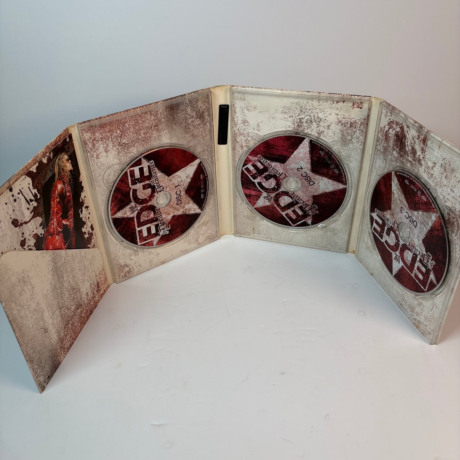 EDGE A Decade of Decadence DVD 2008 3-Disc Set WWE Wrestling Edge Undertaker