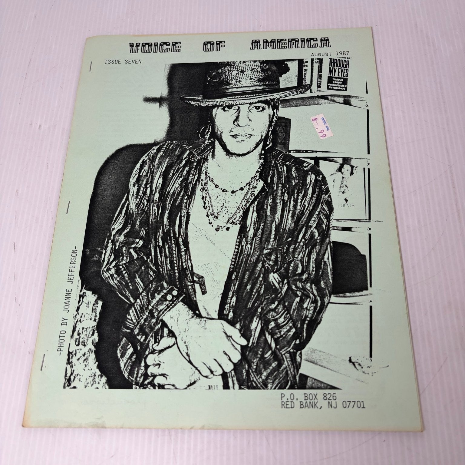 Steven Van Zandt Voice of America Fan Zine August 1987 #7 RARE Little Steven