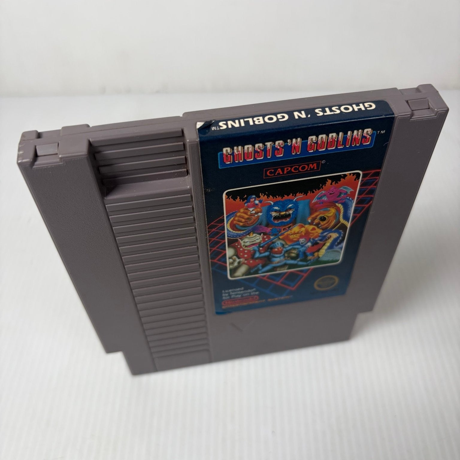 Ghosts n Goblins Nintendo NES Video Game Classic Action Authentic Cartridge
