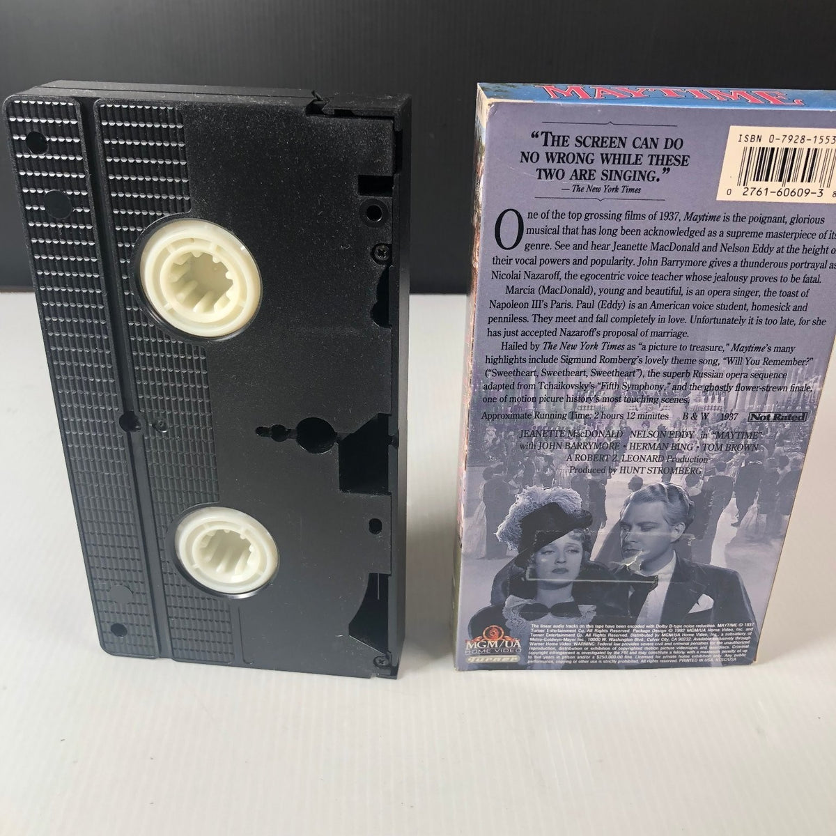 Maytime VHS 1937 Musical Classic B&W MGM/UA Home Video Hi-Fi