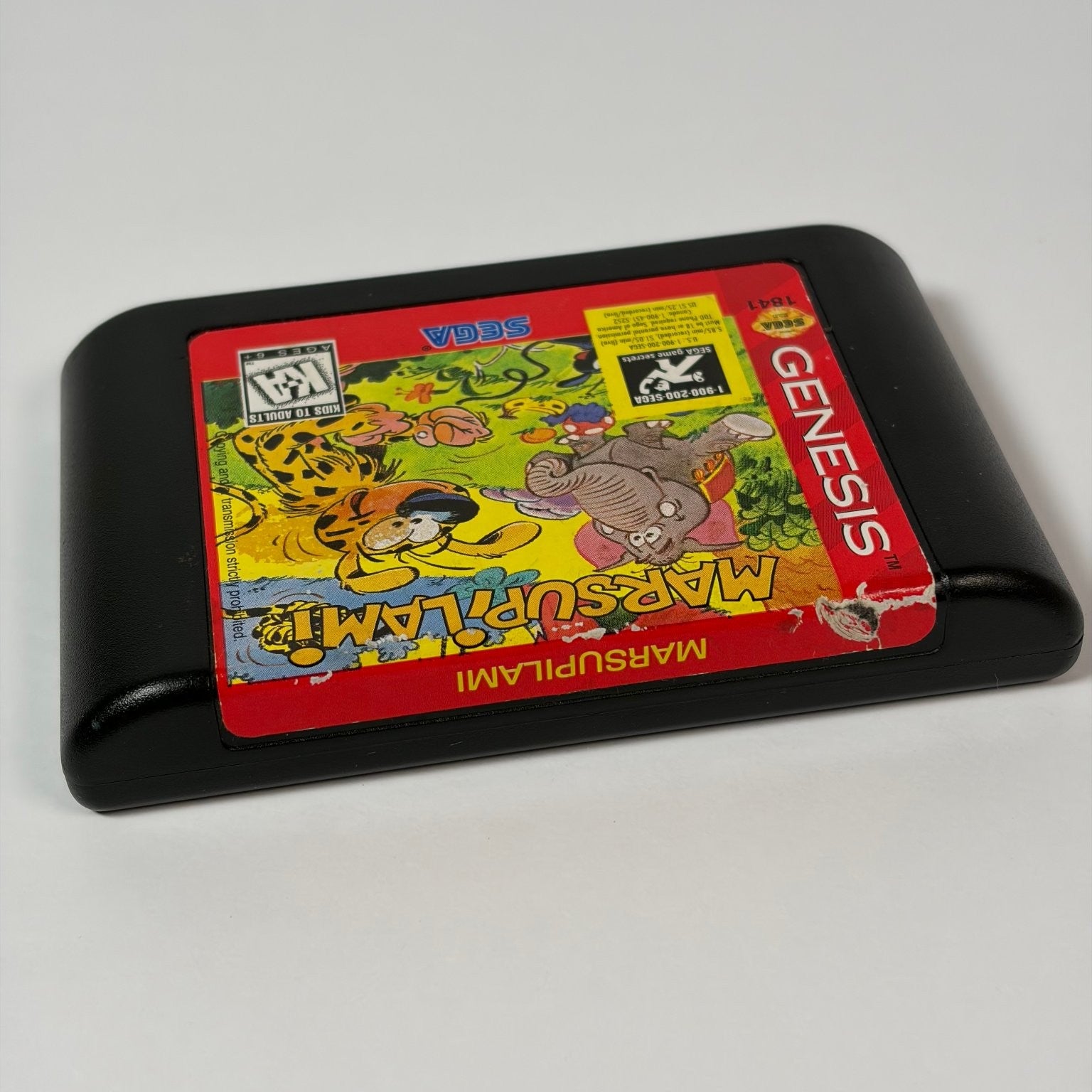 Marsupilami Sega Genesis Video Game Classic Platformer Authentic Cartridge