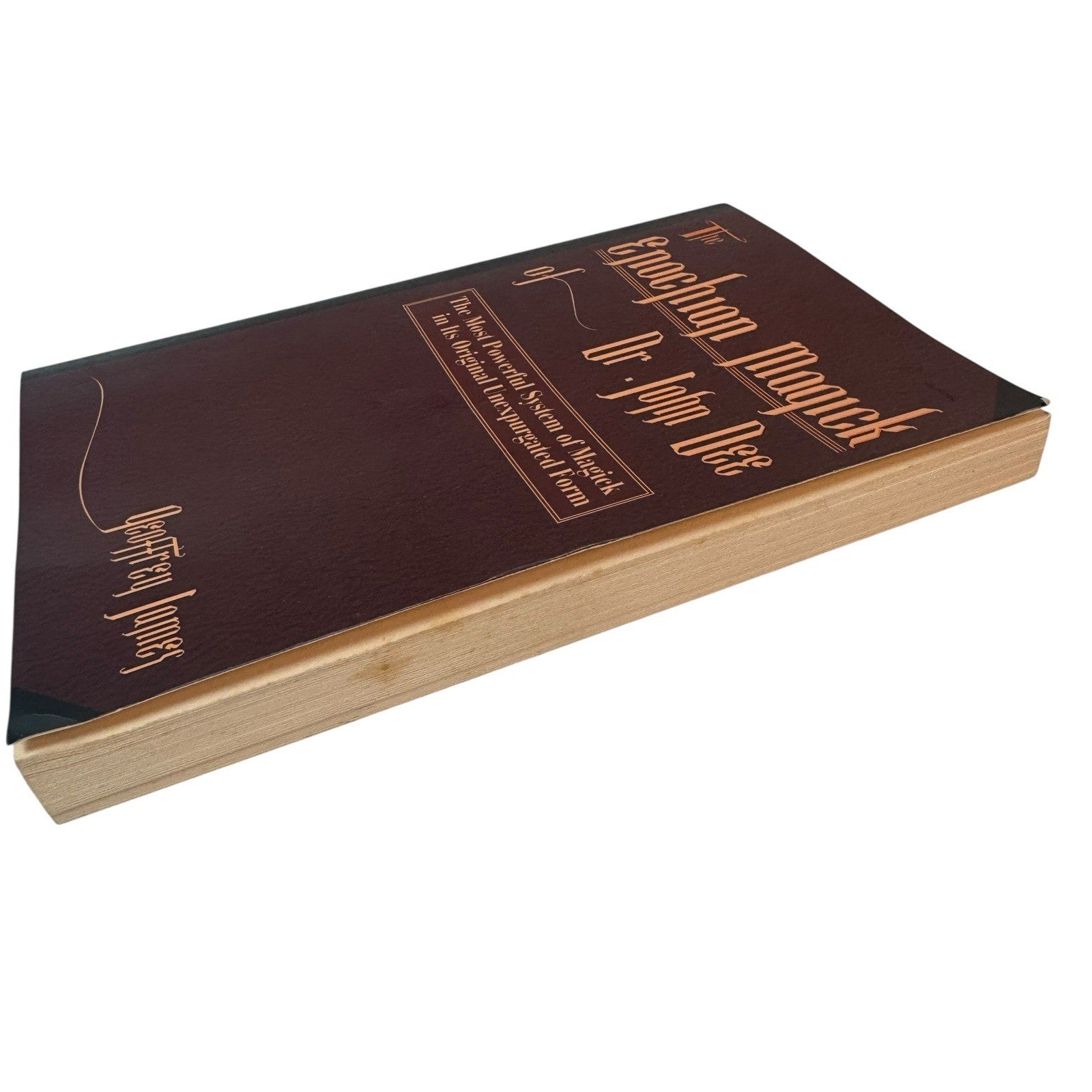 Enochian Magick of Dr. John Dee By Geoffrey James First Print First Edition VG+