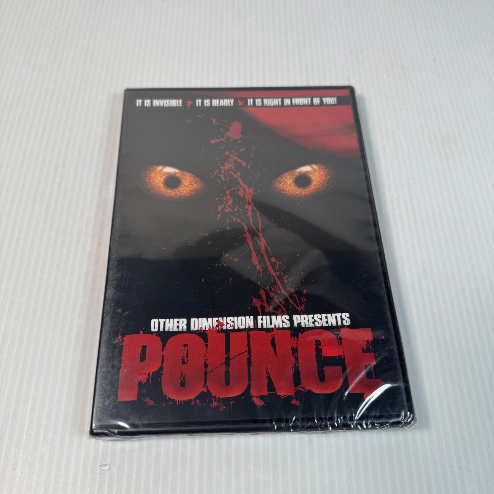 Pounce DVD Monster Horror Movie Other Dimension Films Sealed