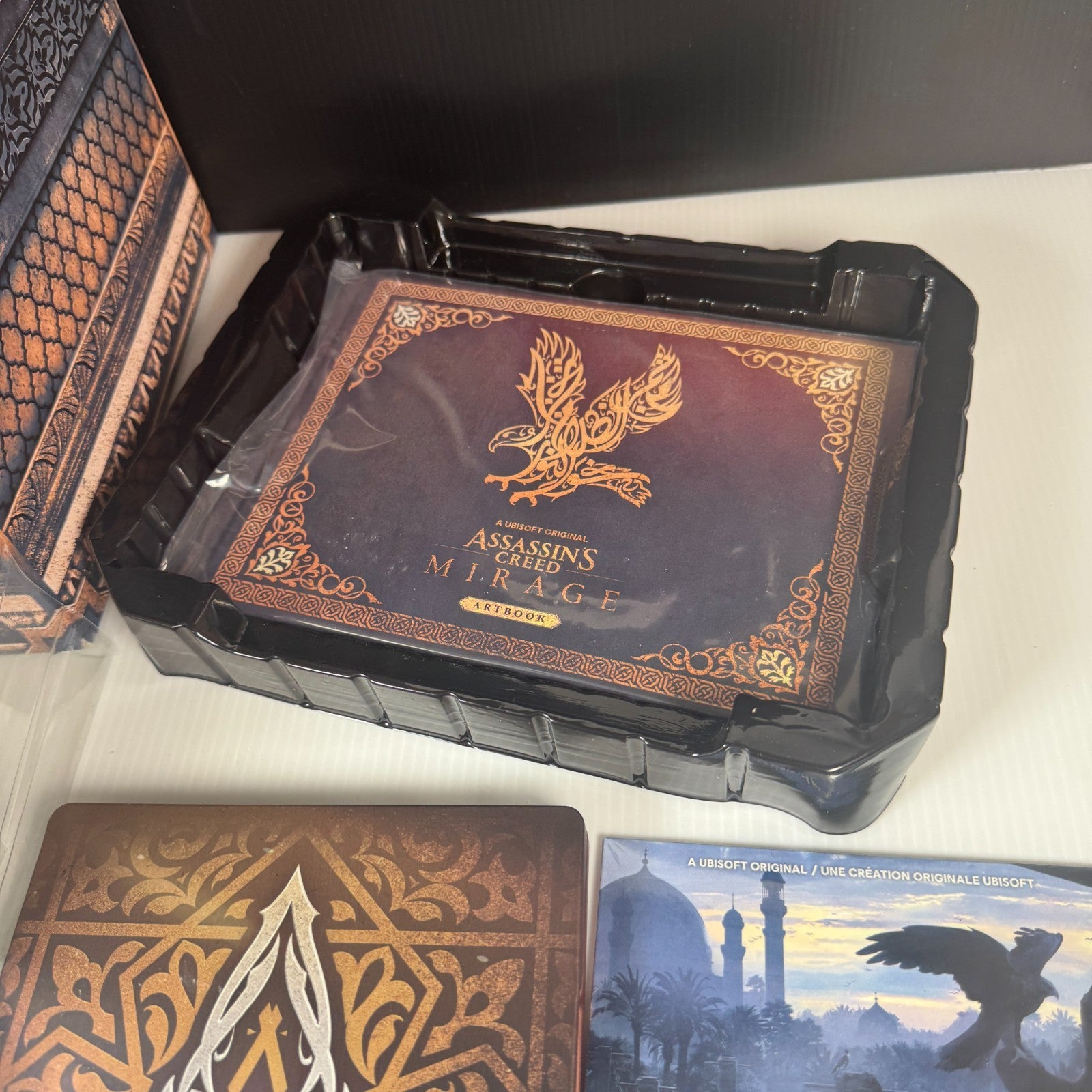 Ubisoft Assassin's Creed Mirage Collectors Statue, Steelbook & More (No Game)