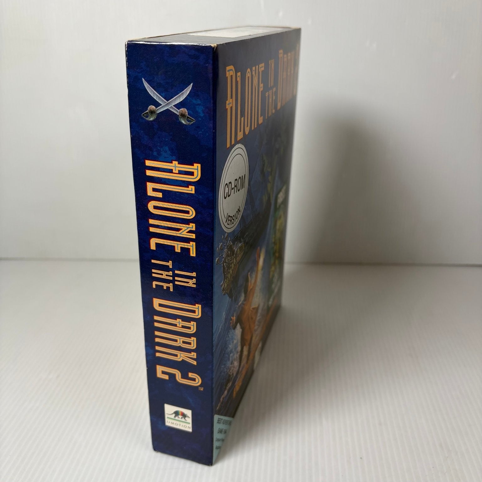 Alone in the Dark 2 Big Box PC CD-ROM w/  Alone in Dark 1 Adventure Game Horror