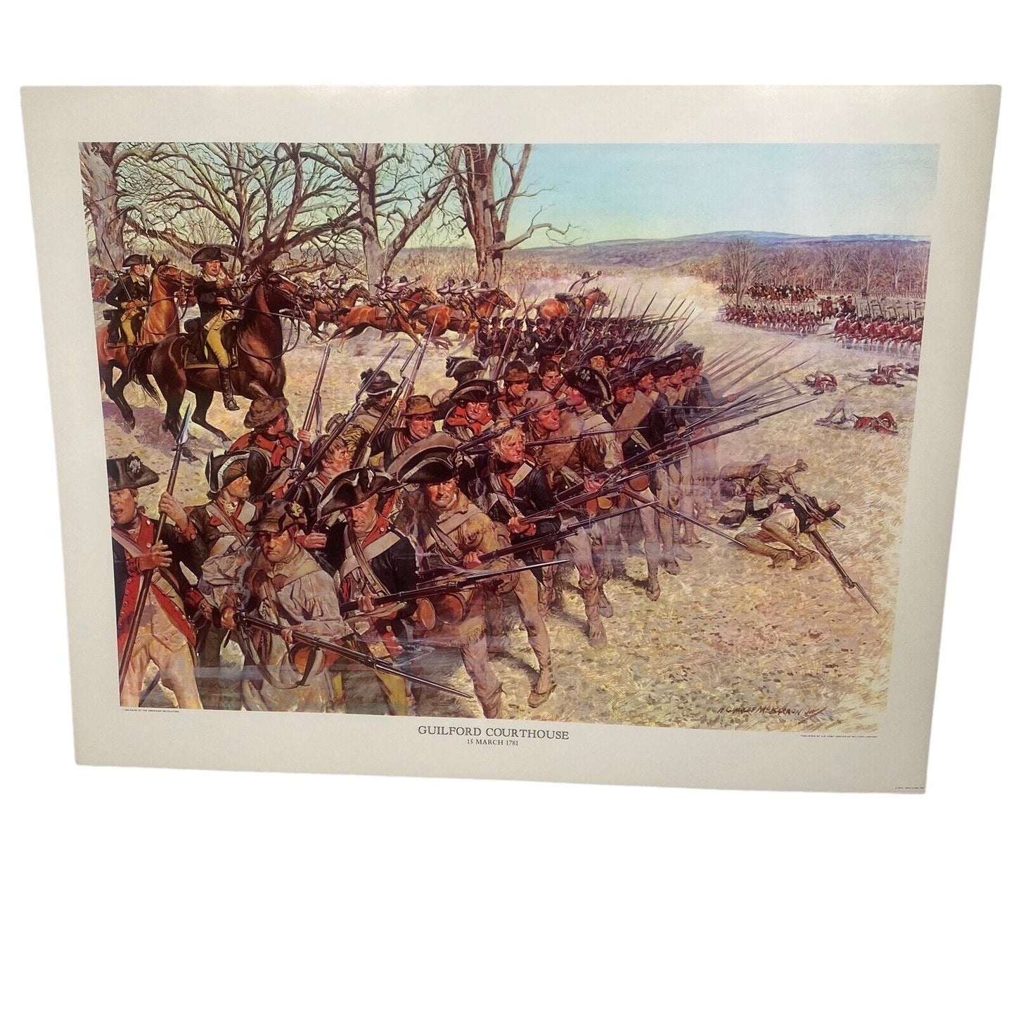 Soldiers Of The American Revolution Set Of 10 Prints