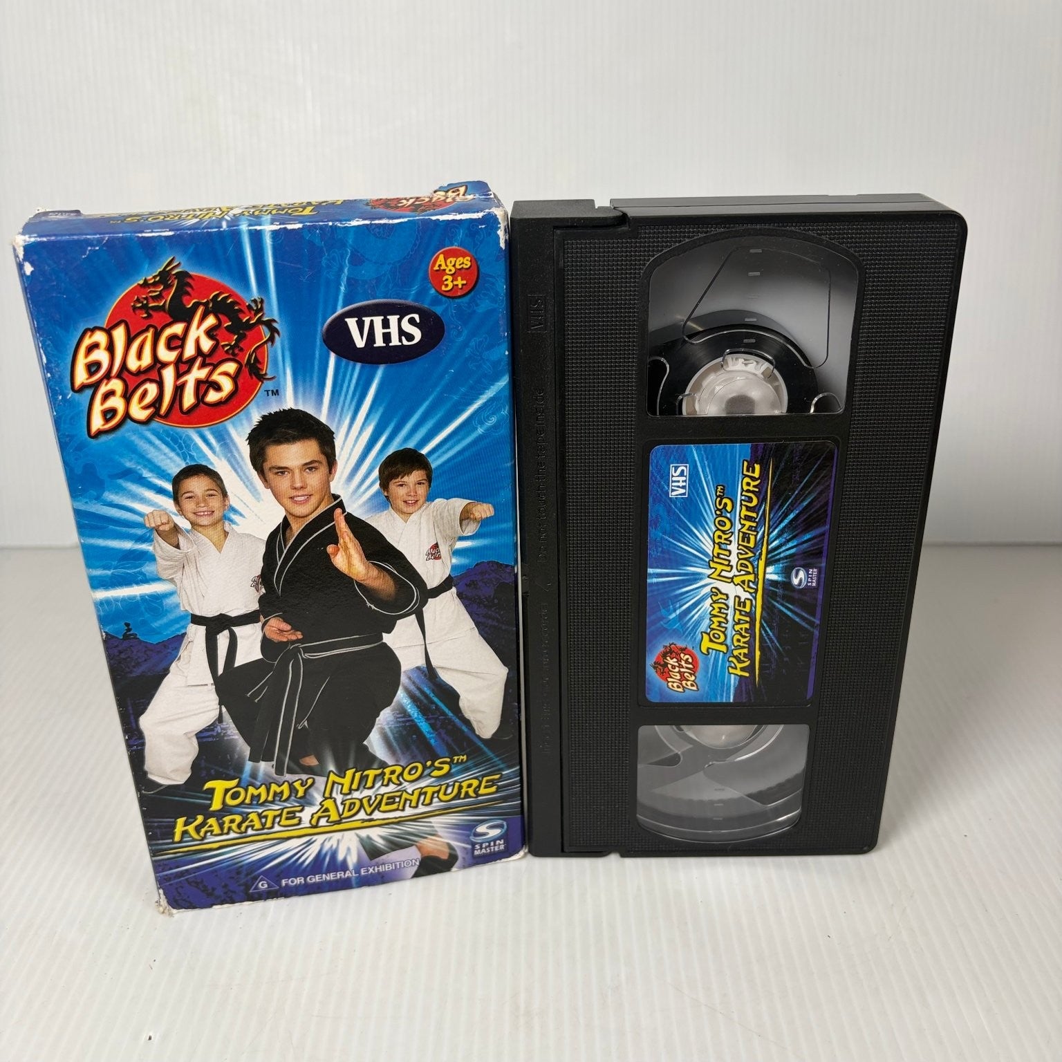 Tommy Nitro's Karate Adventure VHS 2005 Kids Martial Arts Educational SAIN