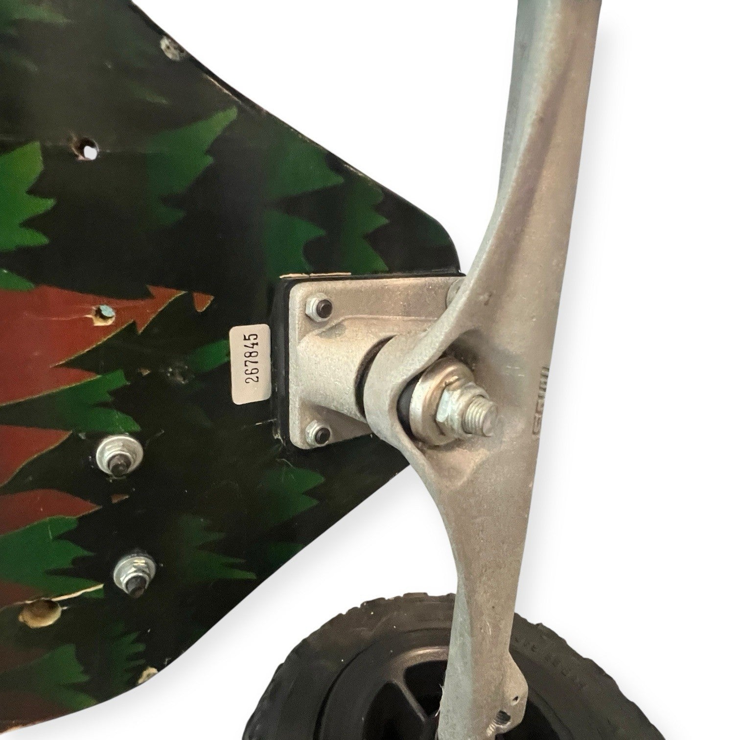 Vintage MBS Mountainboard Ambush All Terrain Board Inflatable Wheels Off Road