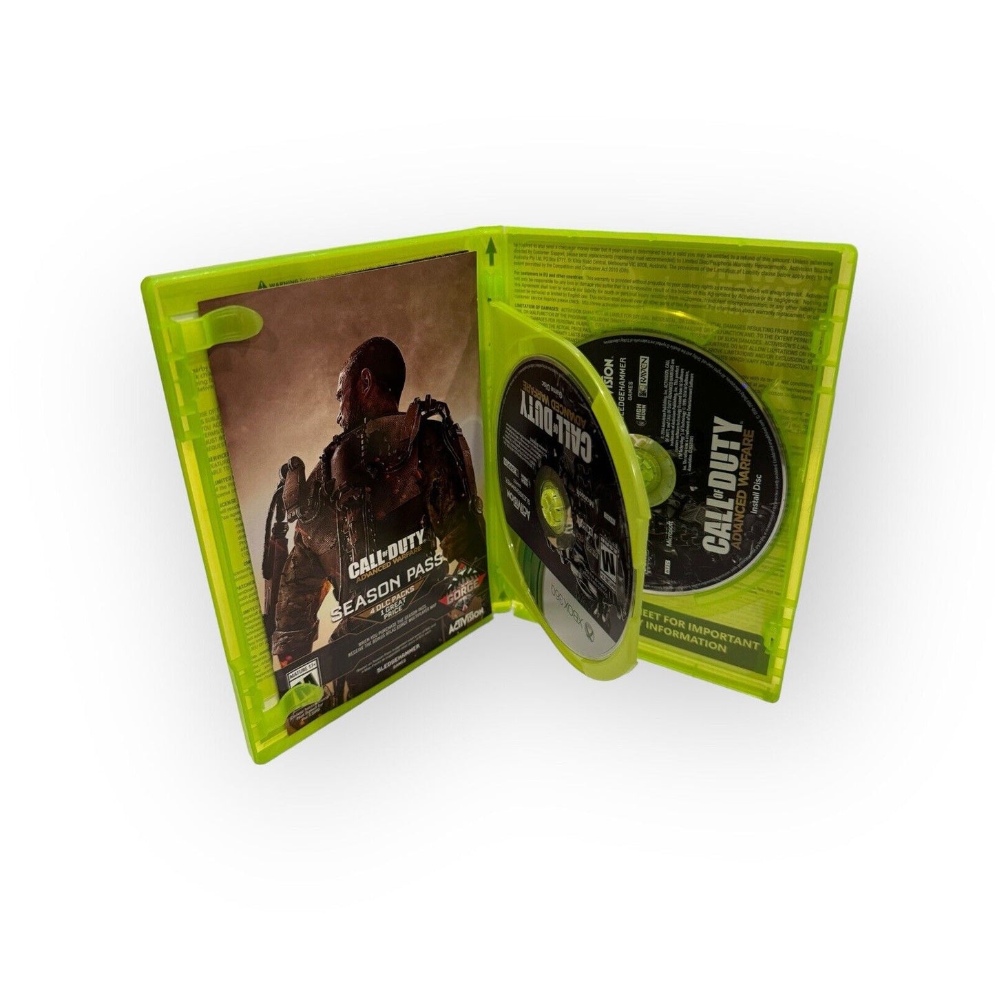 Call Of Duty Advanced Warfare  For Xbox 360 Tested Complete