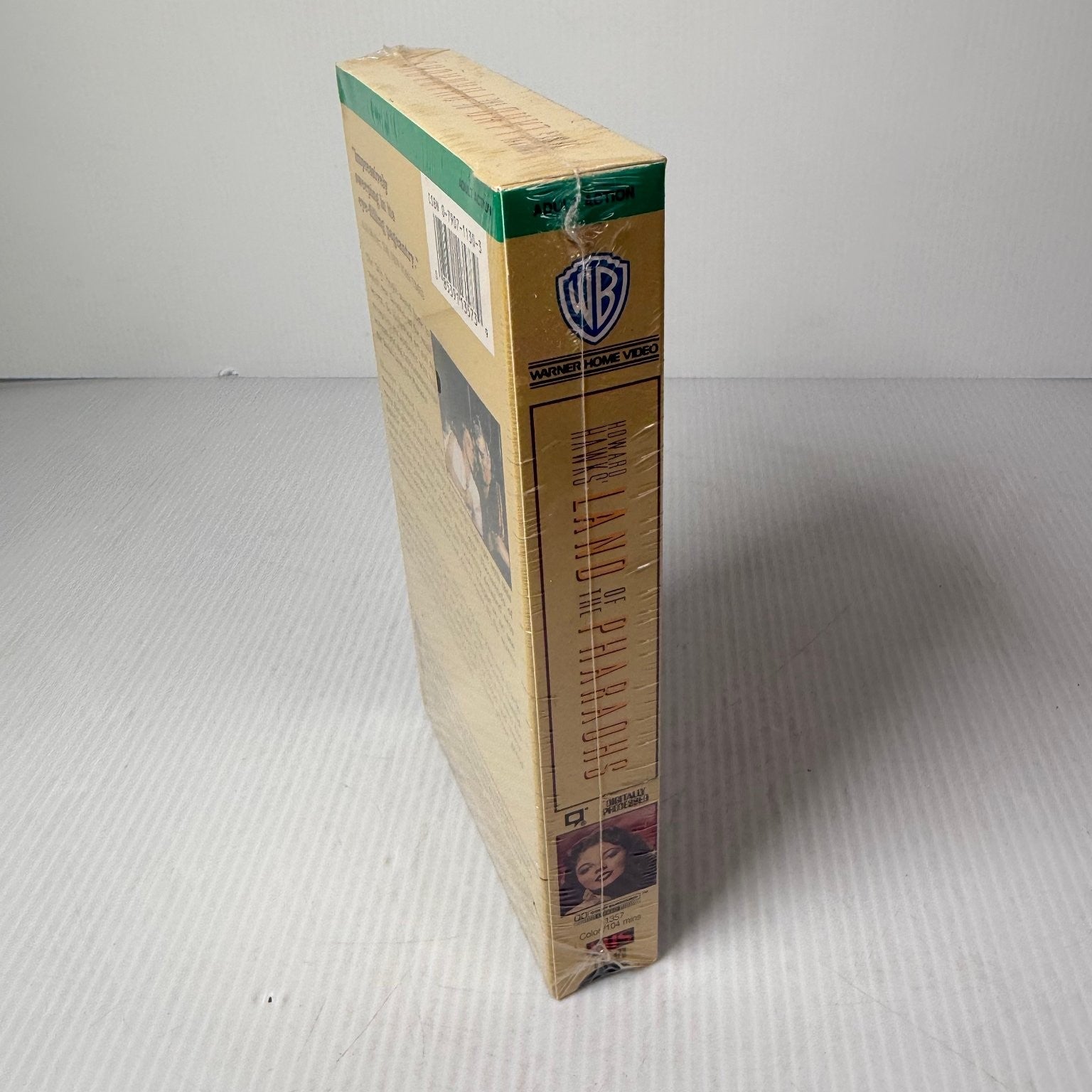 Land of the Pharaohs VHS 1955 Epic Adventure Howard Hawks Warner Home Video
