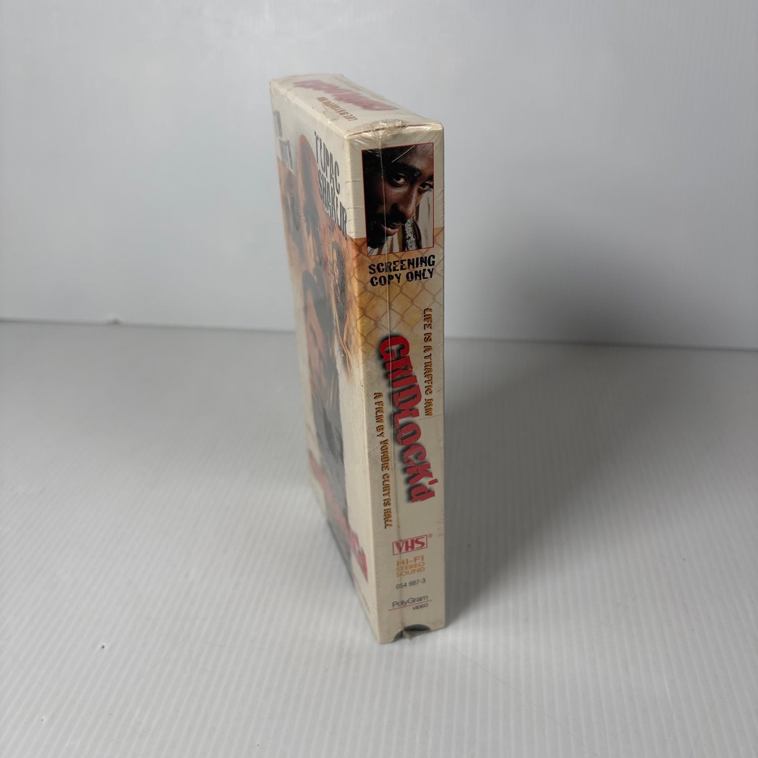 Gridlock'd VHS 1997 Crime Drama Screening Tape PolyGram Video Sealed