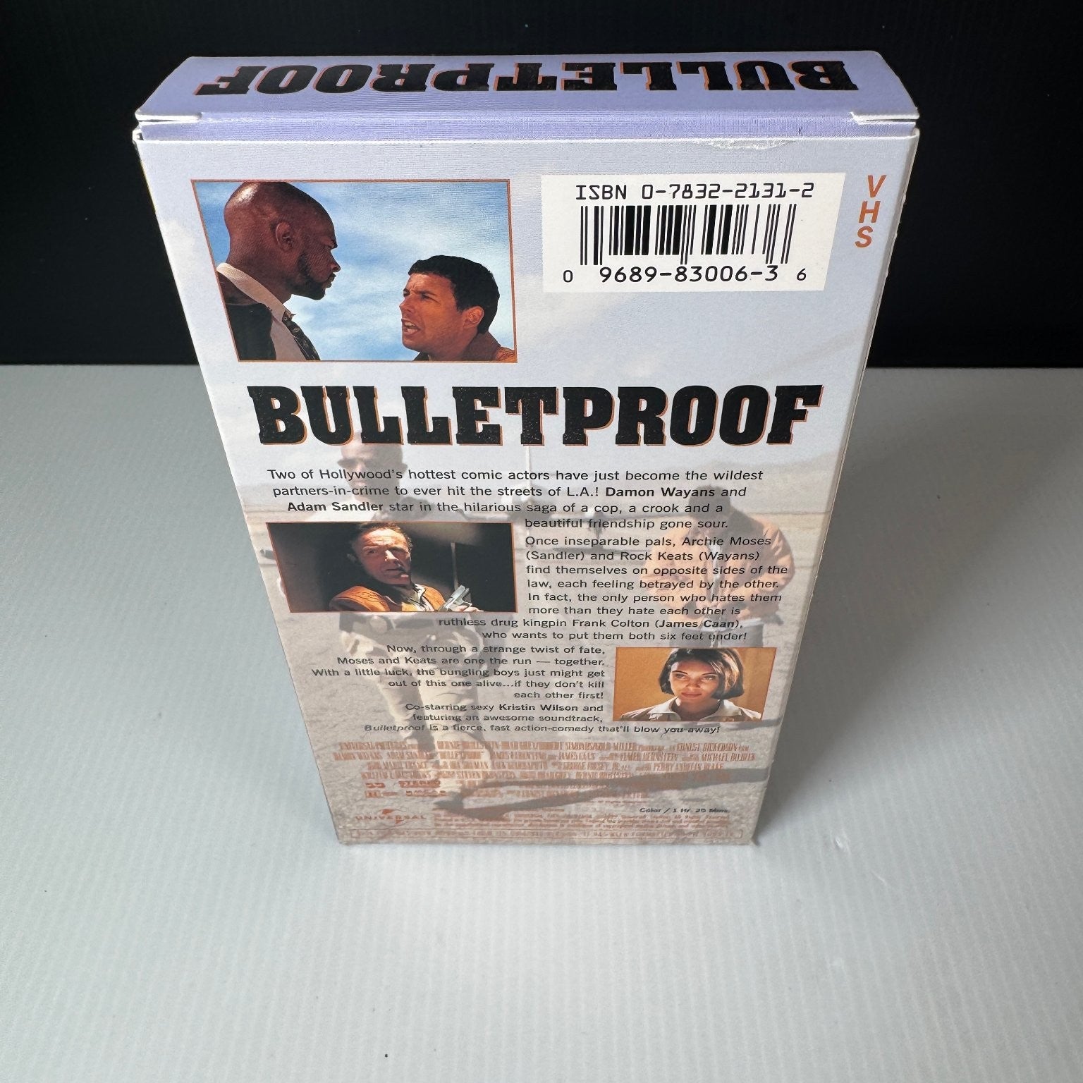 Bulletproof VHS 1996 Action Comedy Universal Collector's Choice