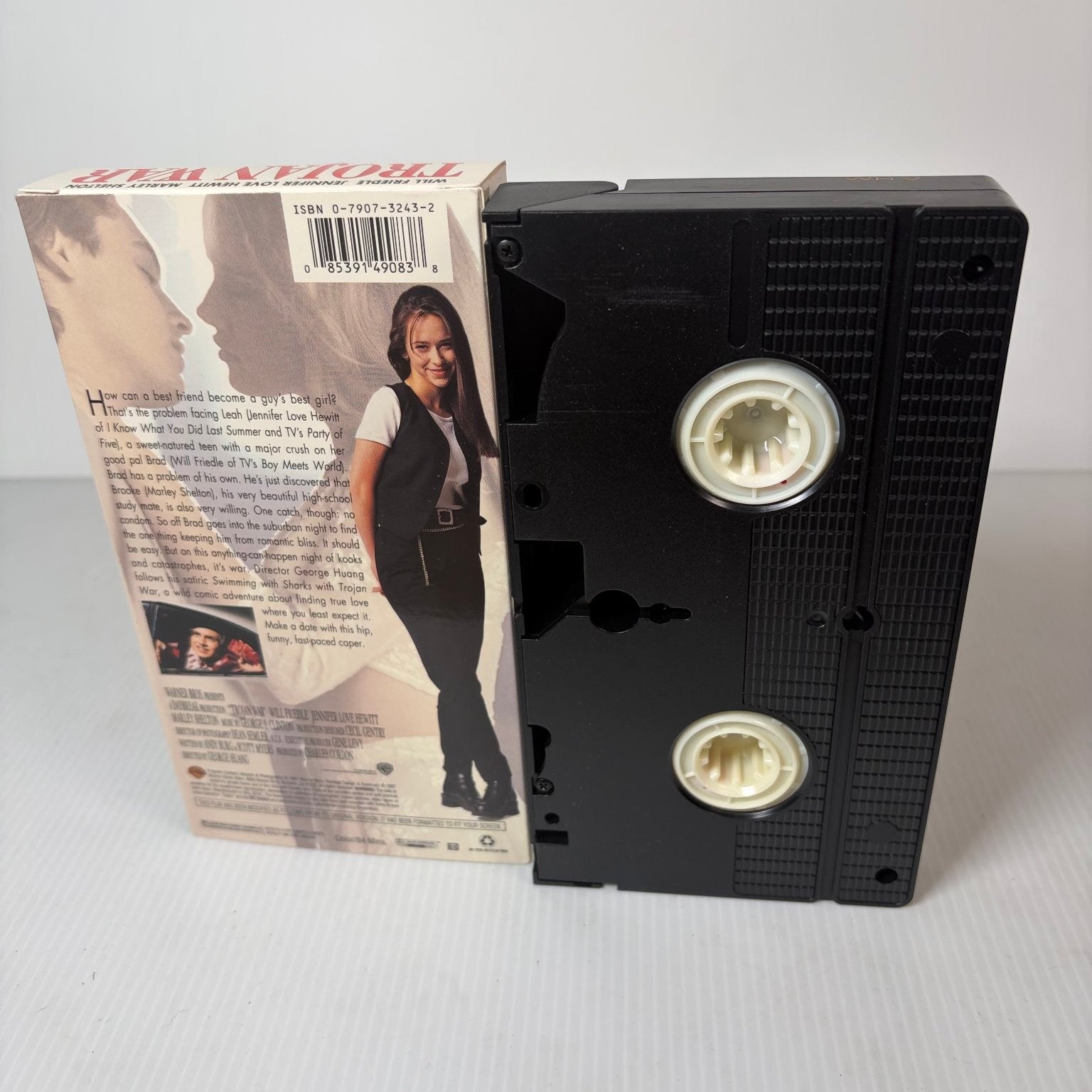 Trojan War VHS 1997 Romantic Comedy Miramax Films Will Friedle