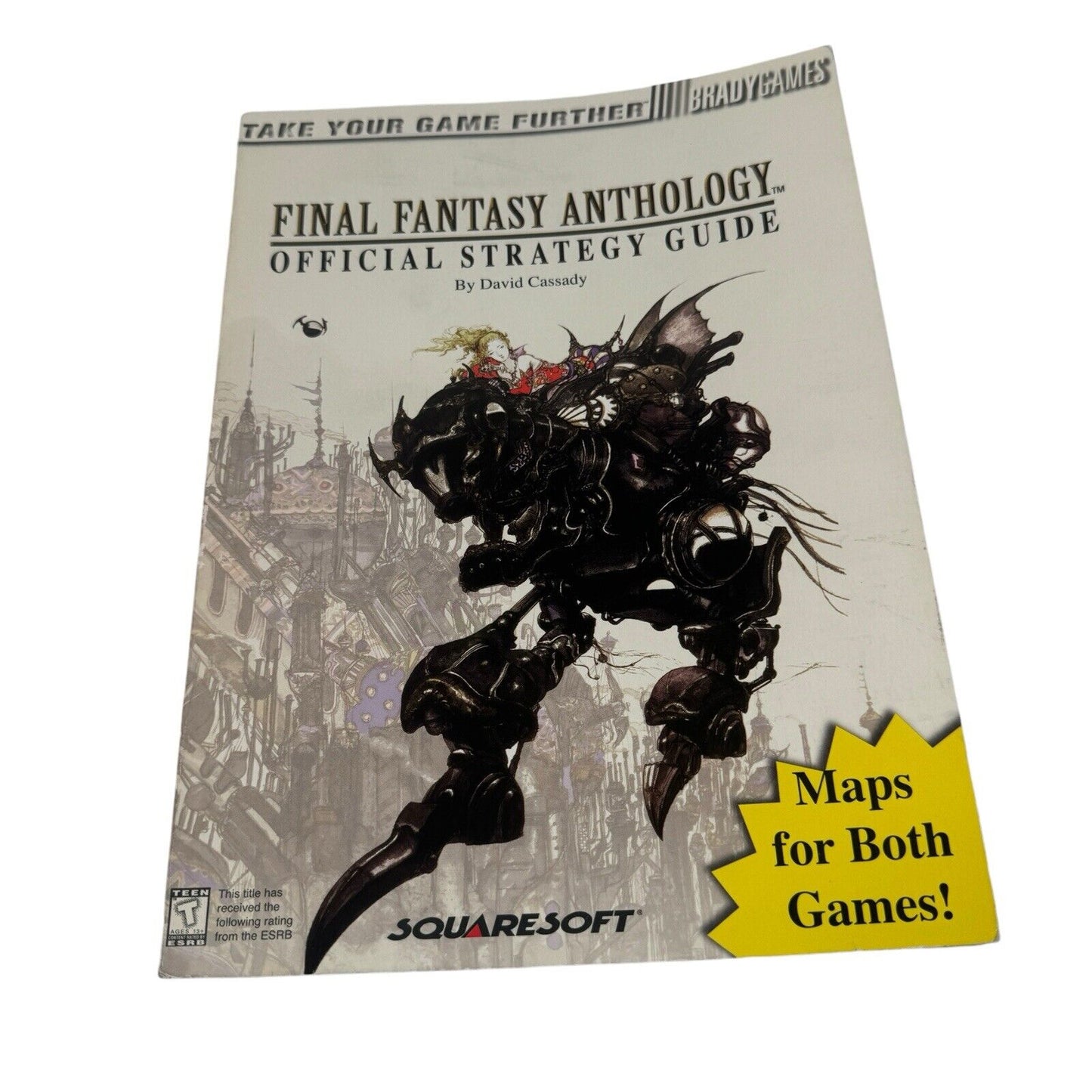 Final Fantasy Anthology Official Strategy Guide Brady Games 1999 SquareSoft