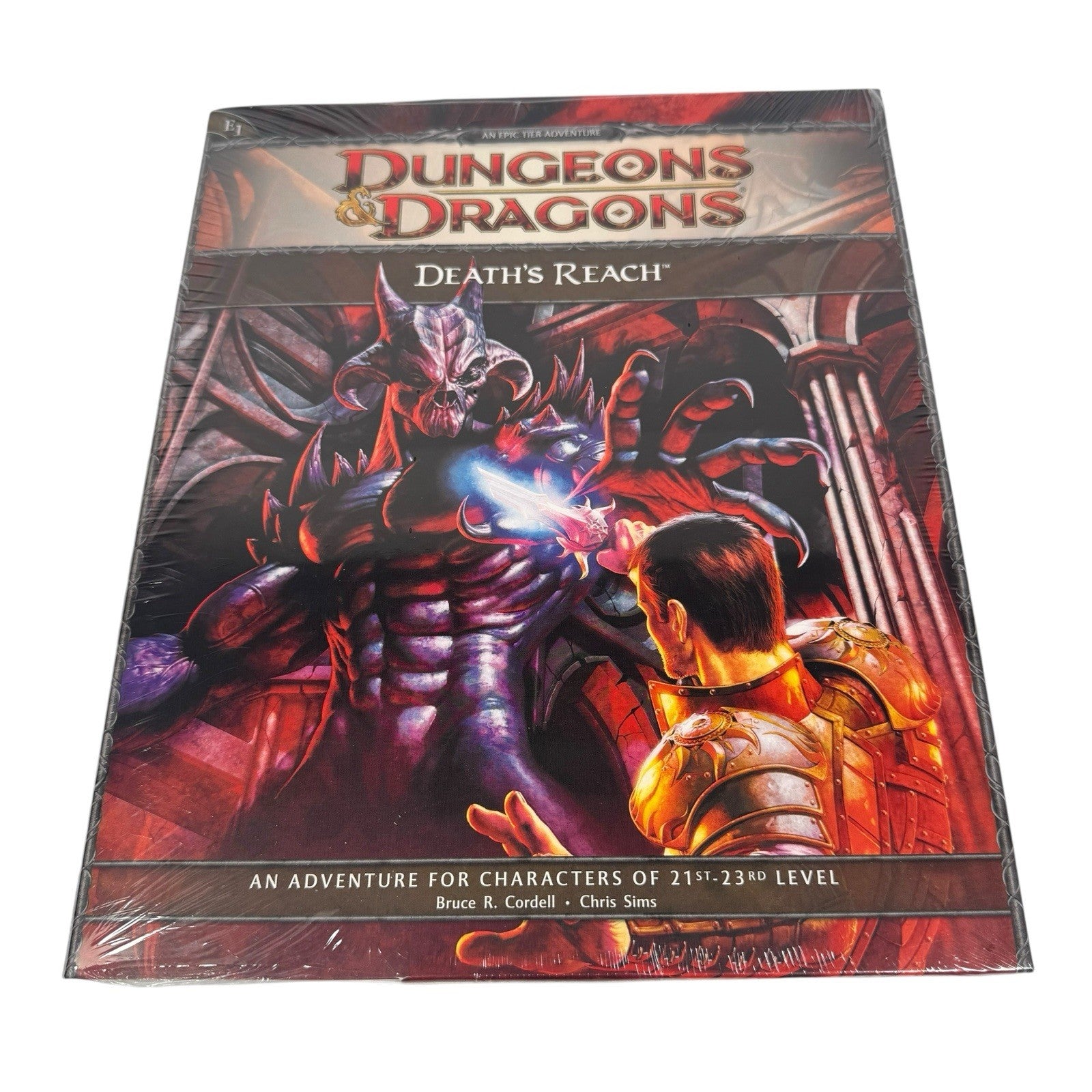 Dungeons Dragons Death's Reach Adventure 21st-23rd Level Epic Module Sealed