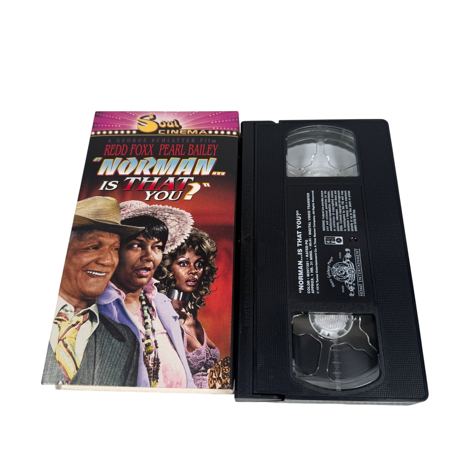 Norman Is That You VHS Rare Cult Comedy Movie Redd Foxx Pearl Bailey Soul Cinema