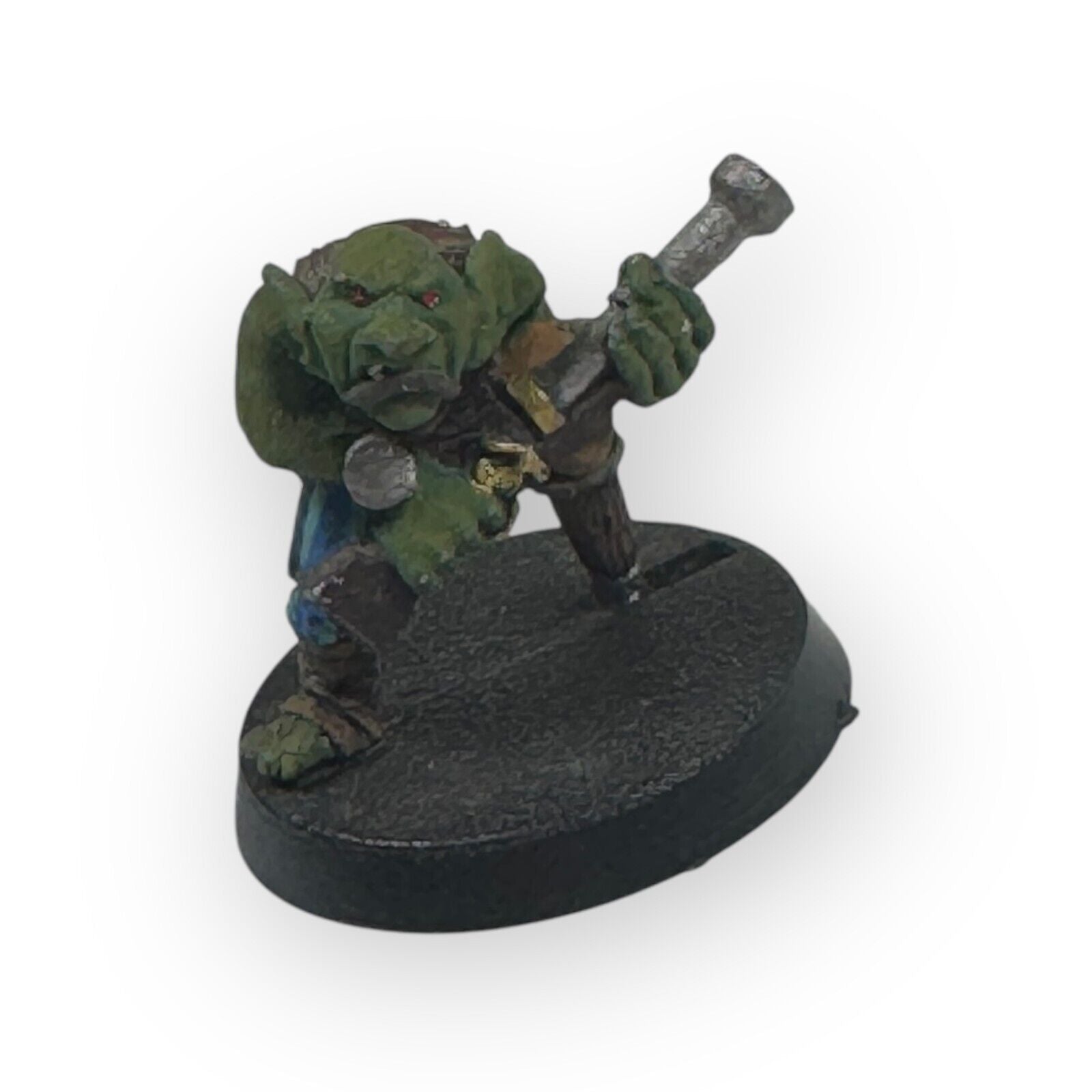 Warhammer 40K Rogue Trader Freebooter Gretchin w/ Peg Leg & Blunderbuss Painted