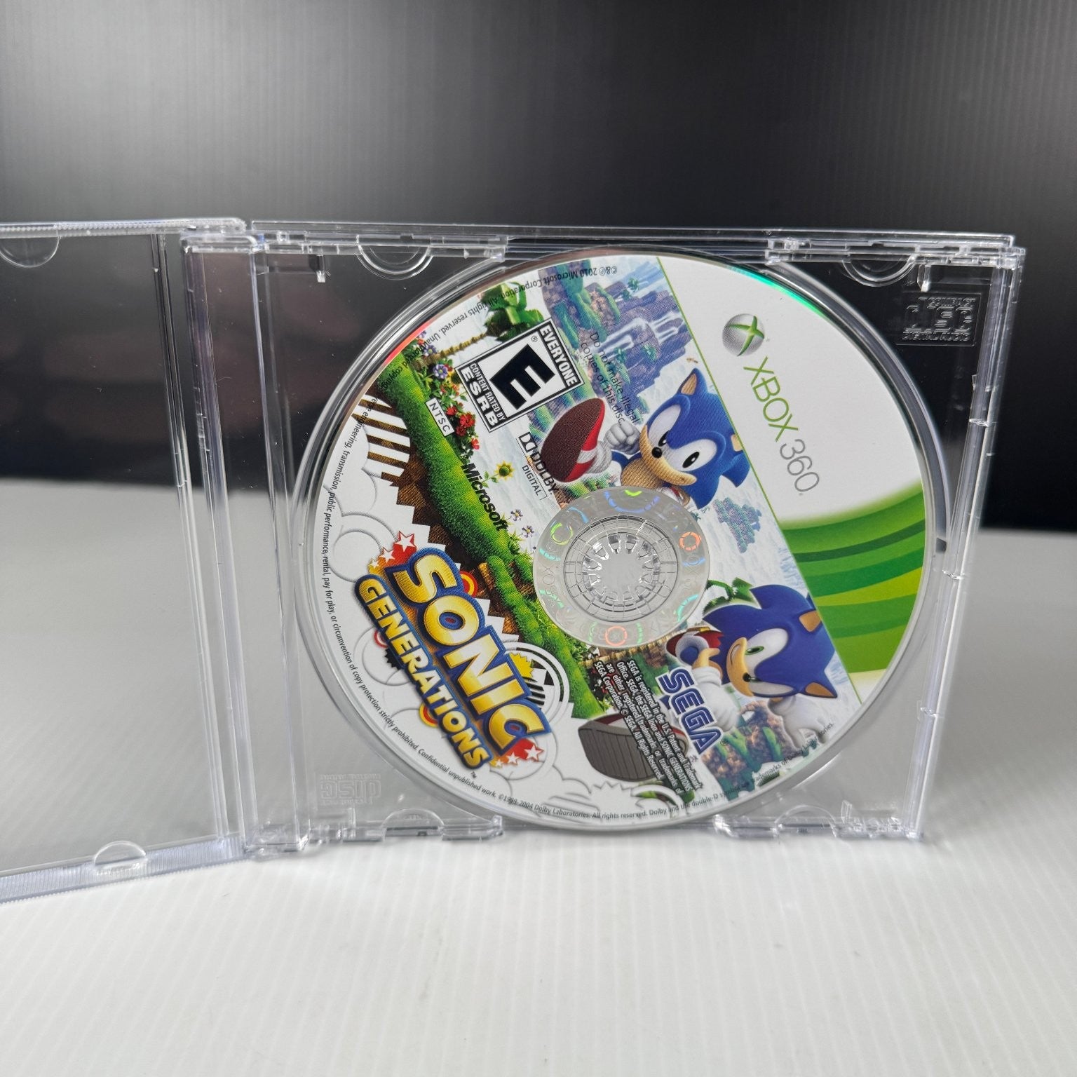 Sonic Generations Xbox 360 Video Game Sega Platformer Classic