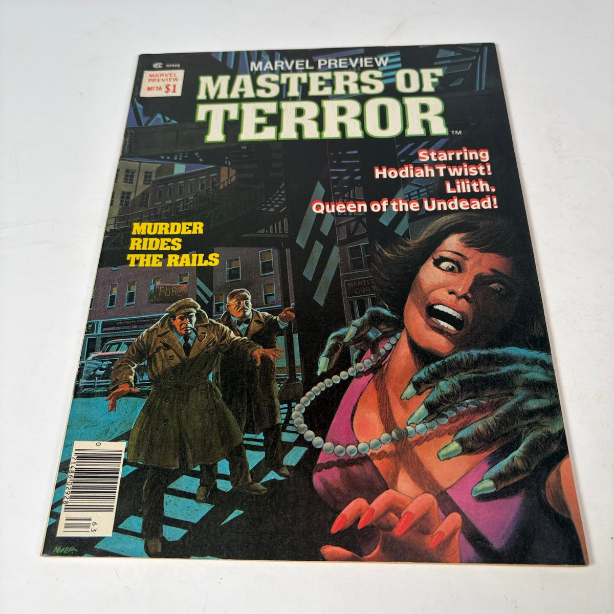 Marvel Preview Masters of Terror Fall 1978 Lilith Queen Undead Horror Comic