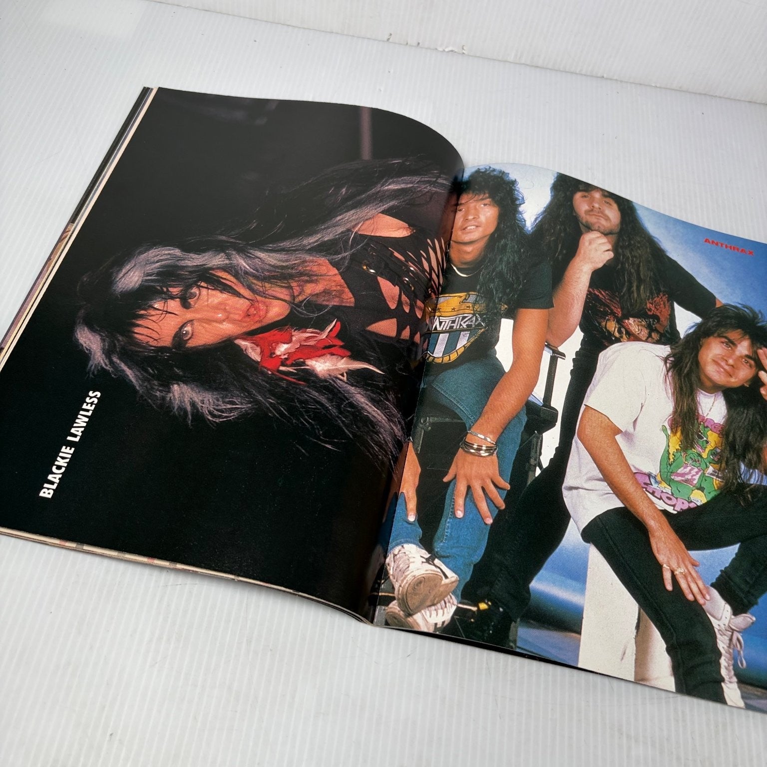 Rock Scene November 1987 Mötley Crüe Nikki Sixx Magazine Hair Metal