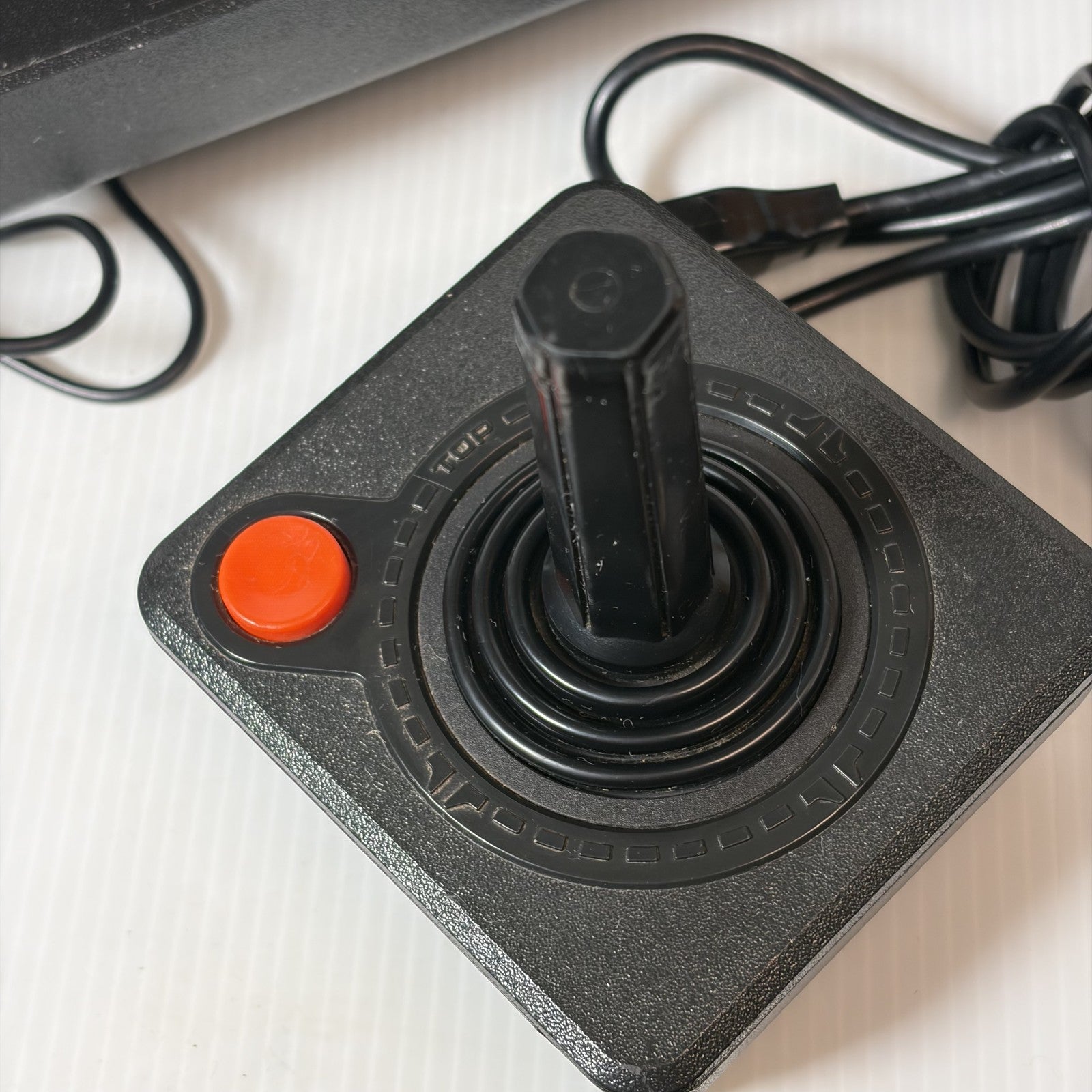 Atari 2600 Video Computer System Console Tested & Working w/ Joystick + 5 Games
