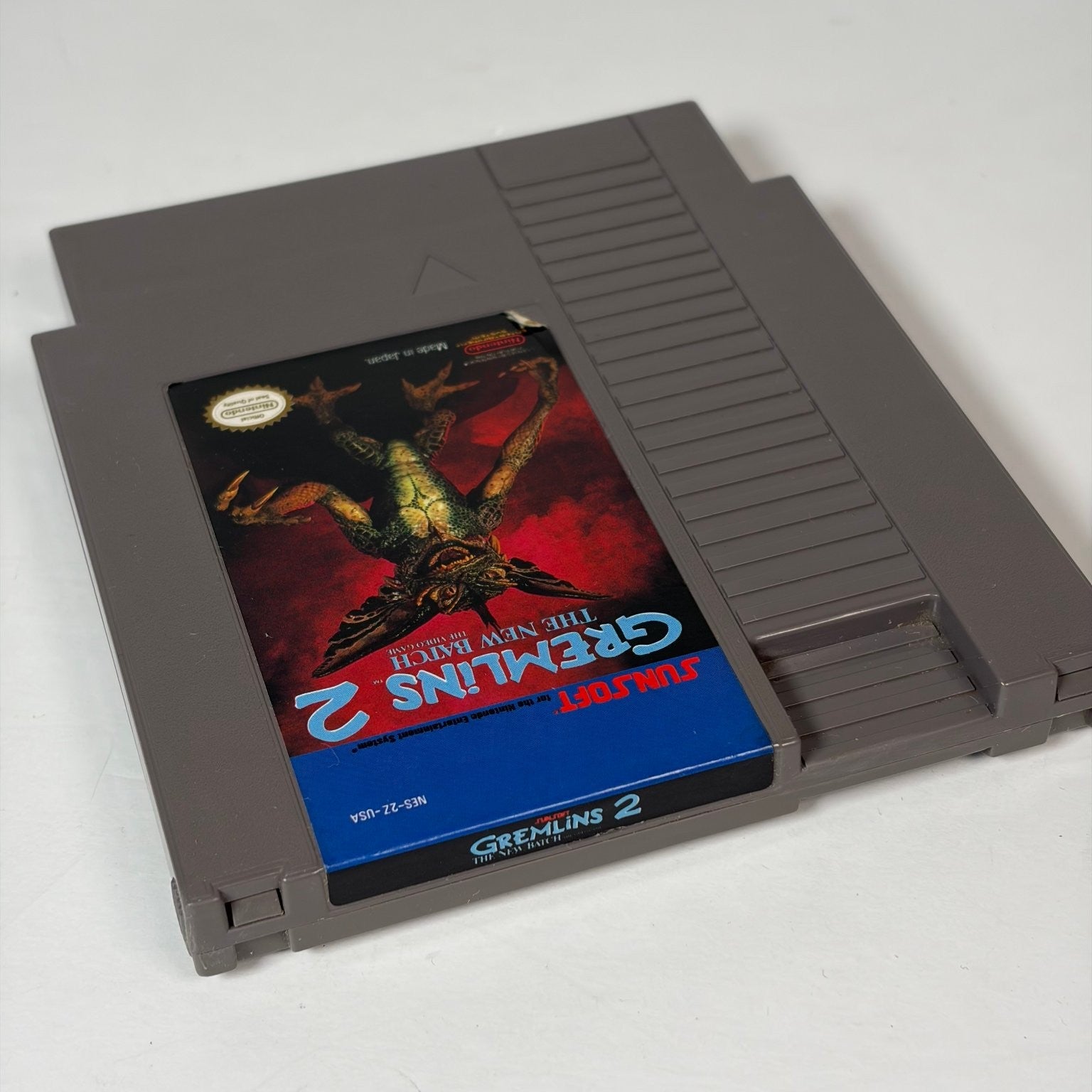 Gremlins 2 The New Batch NES Nintendo Entertainment System Game Cartridge