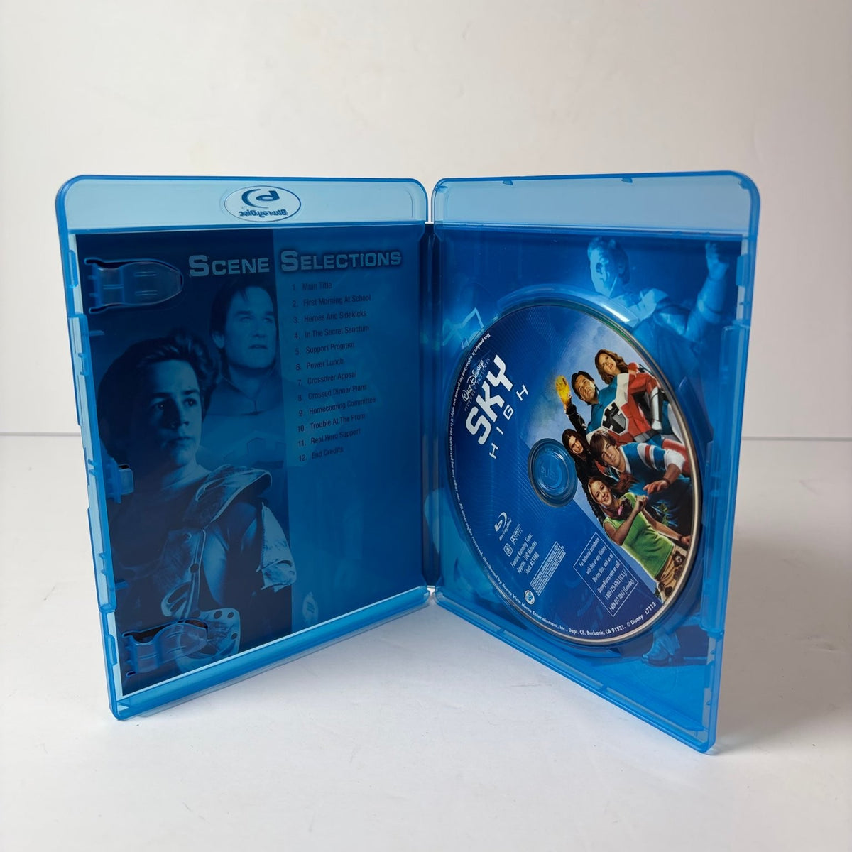 Sky High Blu-ray 2005 Michael Angarano Kurt Russell Disney HD Film