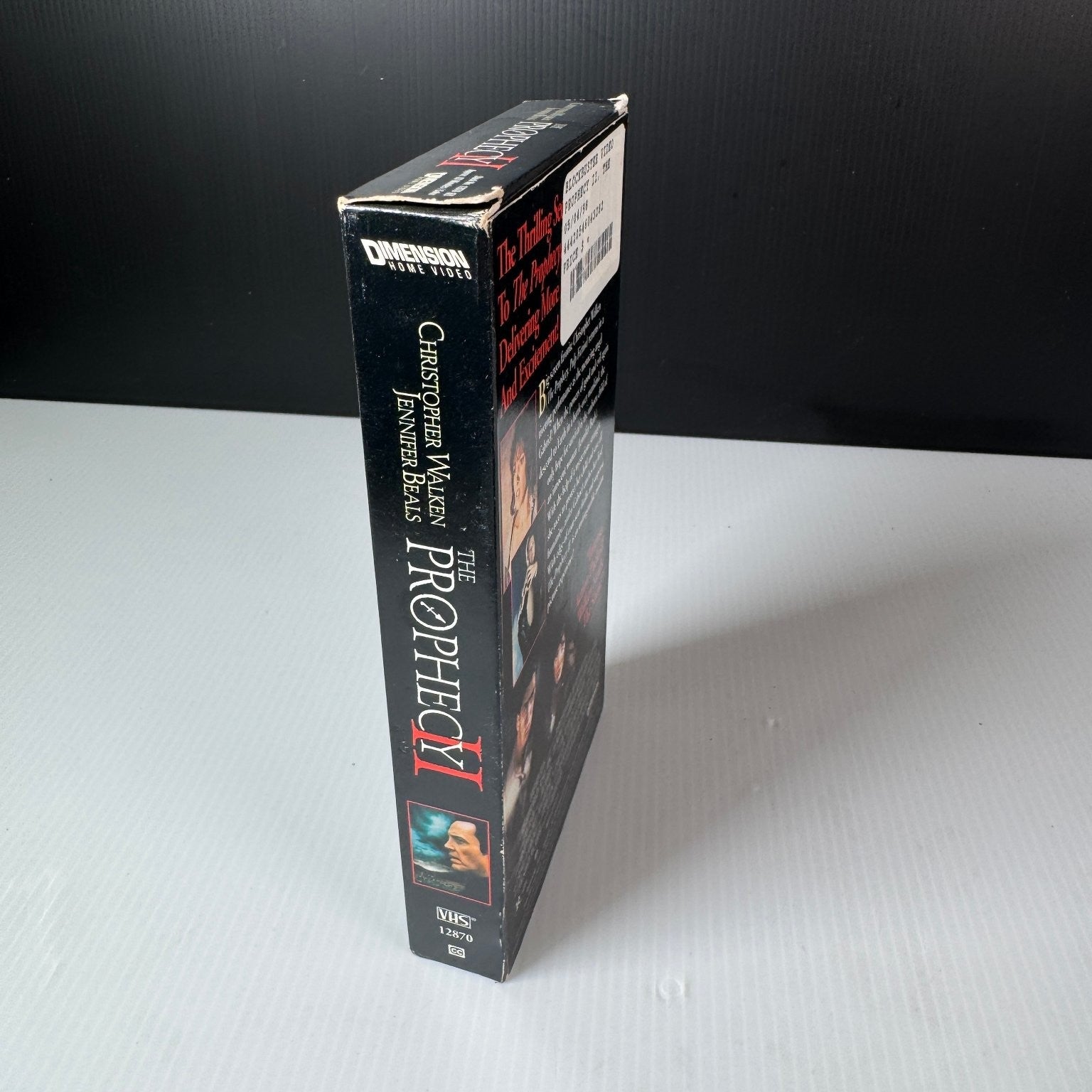 The Prophecy II VHS 1998 Horror Thriller Original Release Dimension