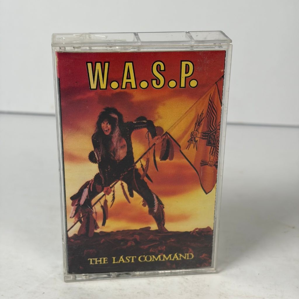 W.A.S.P. The Last Command Cassette Tape 1985 Capitol Records Heavy Metal 4XT-124