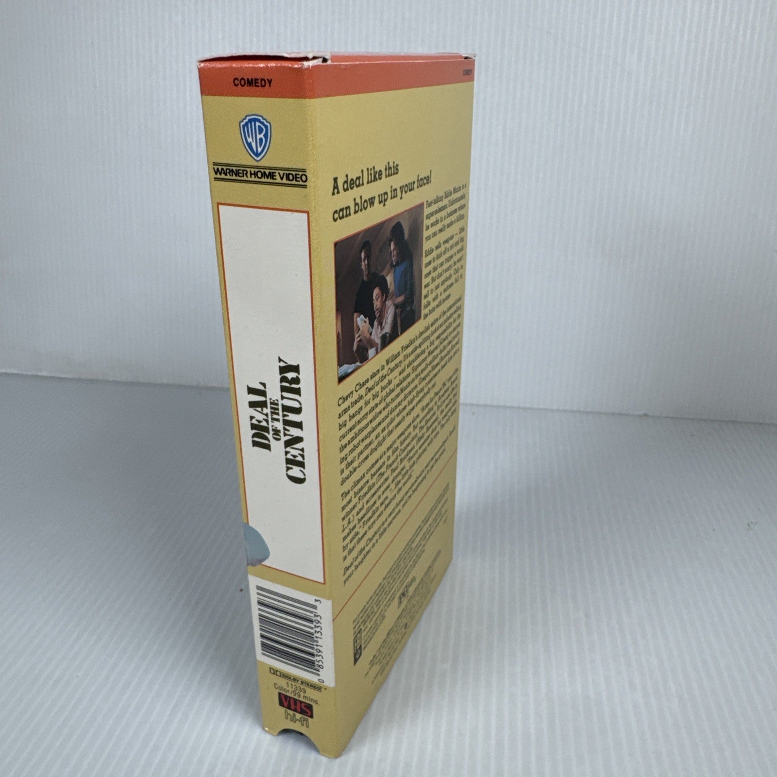 Deal of the Century VHS 1986 Chevy Chase Sigourney Weaver Gregory Hines Comedy