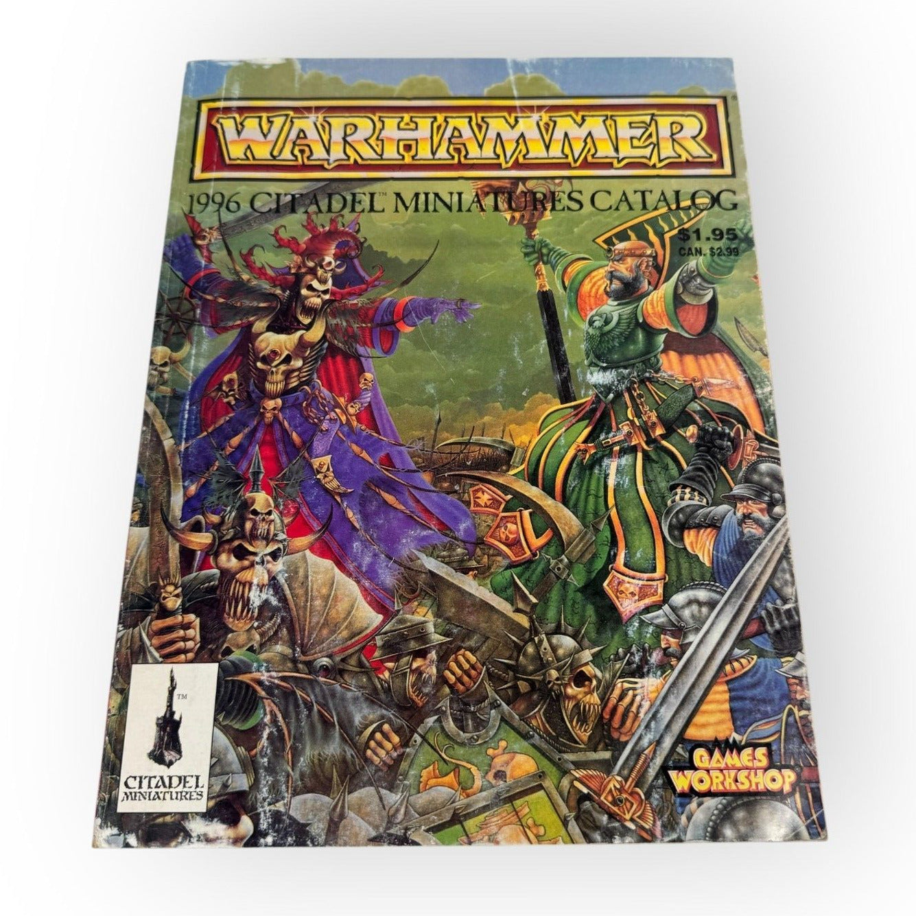 Warhammer 1996 Citadel Miniatures Catalog VTG 90's Games Workshop Reference