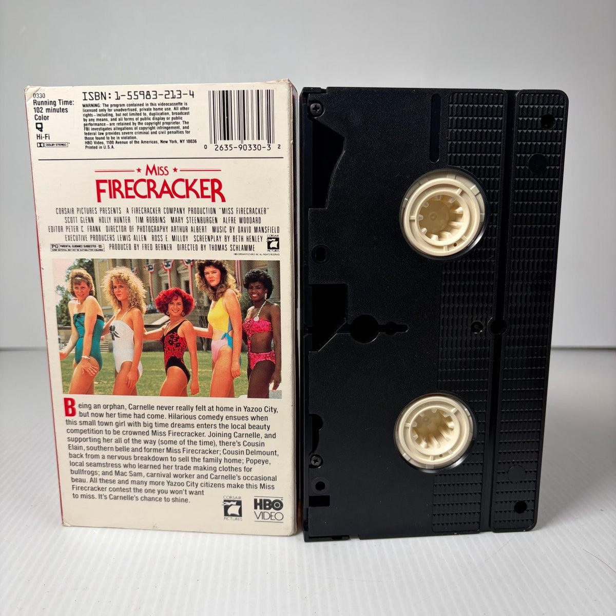 Miss Firecracker VHS 1990 Comedy Holly Hunter HBO Video Original Release